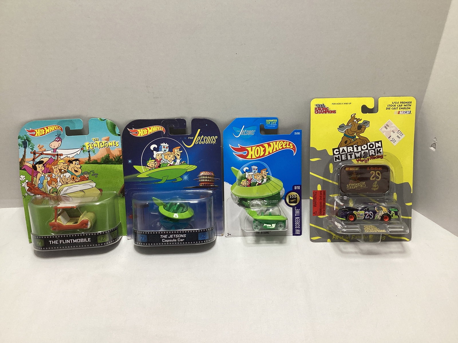 Flintstones, Jetsons, and Scooby Doo Models: .