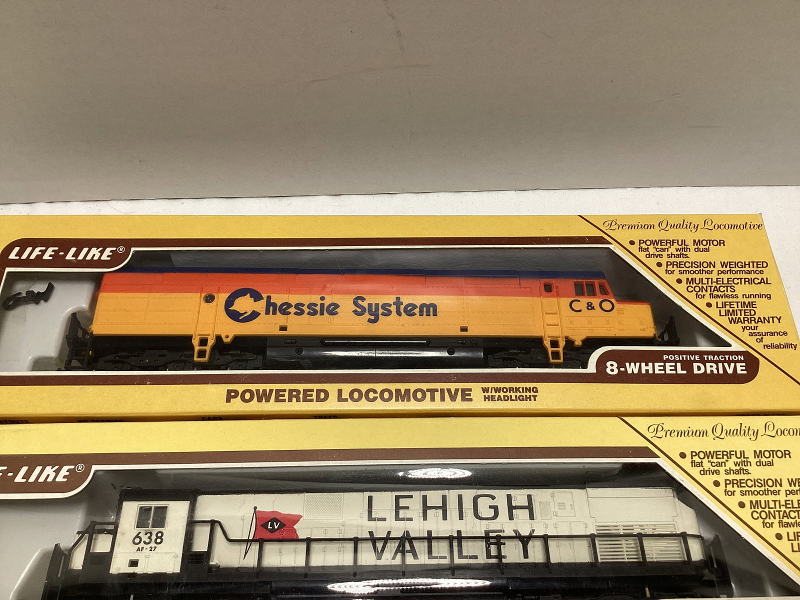 Two Life Like HO Scale Locomotives - 2