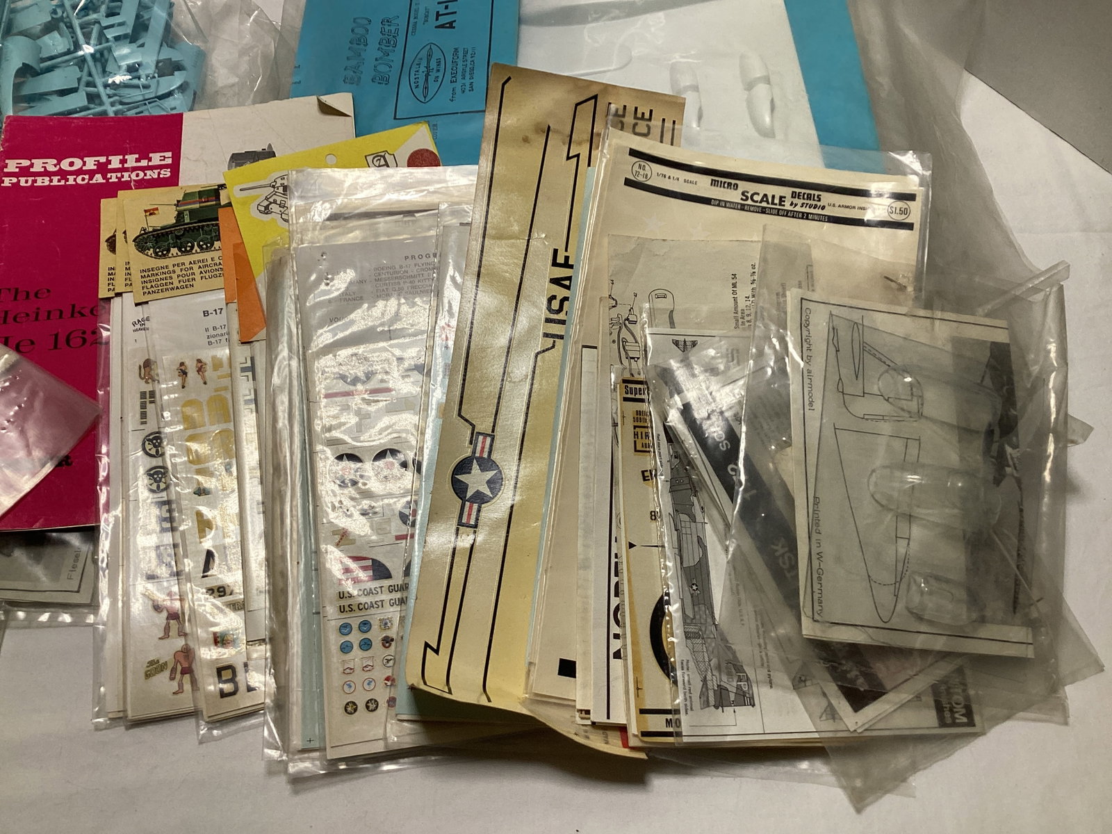 Model Airplanes and Decals - 5