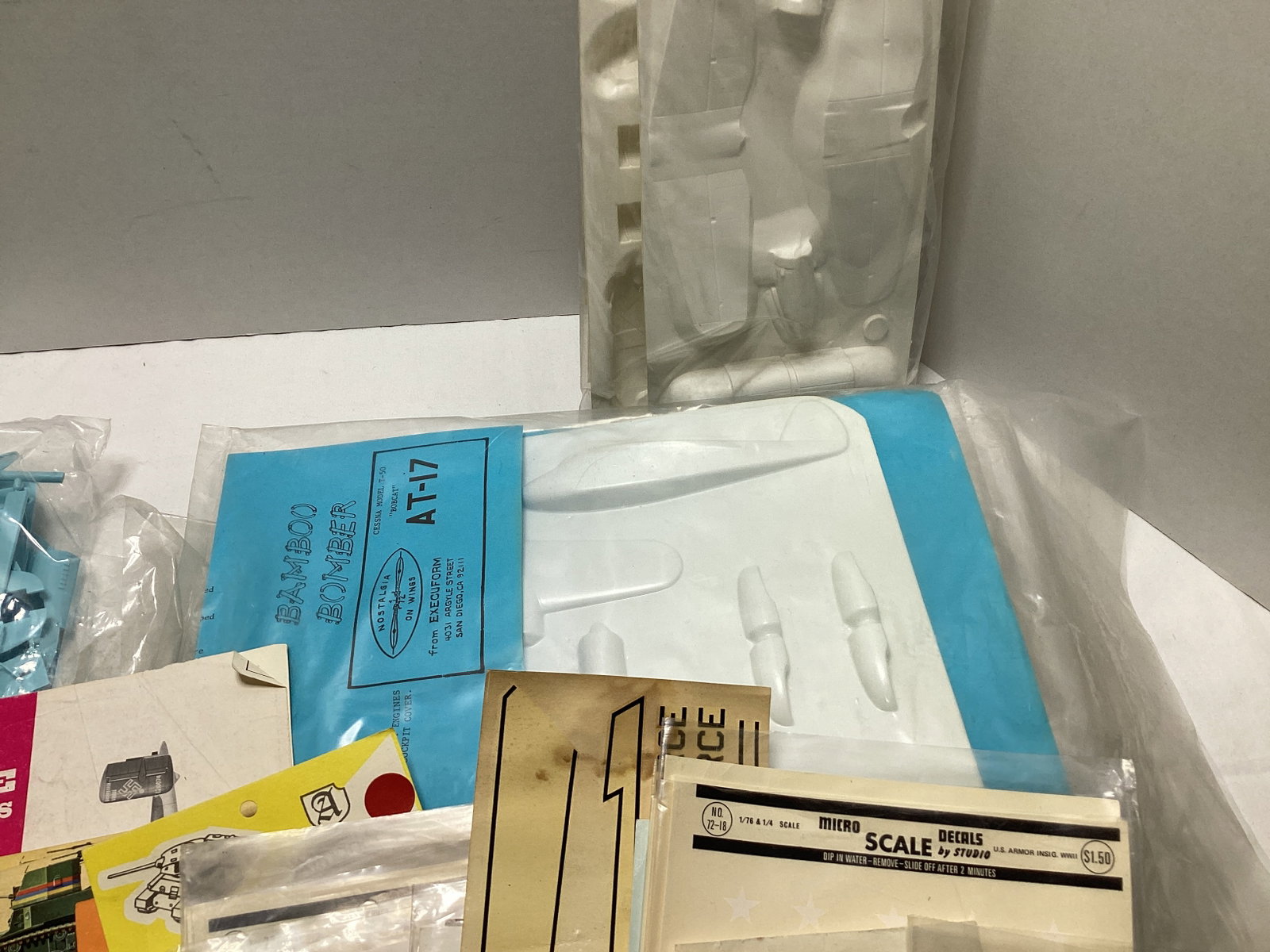 Model Airplanes and Decals - 7