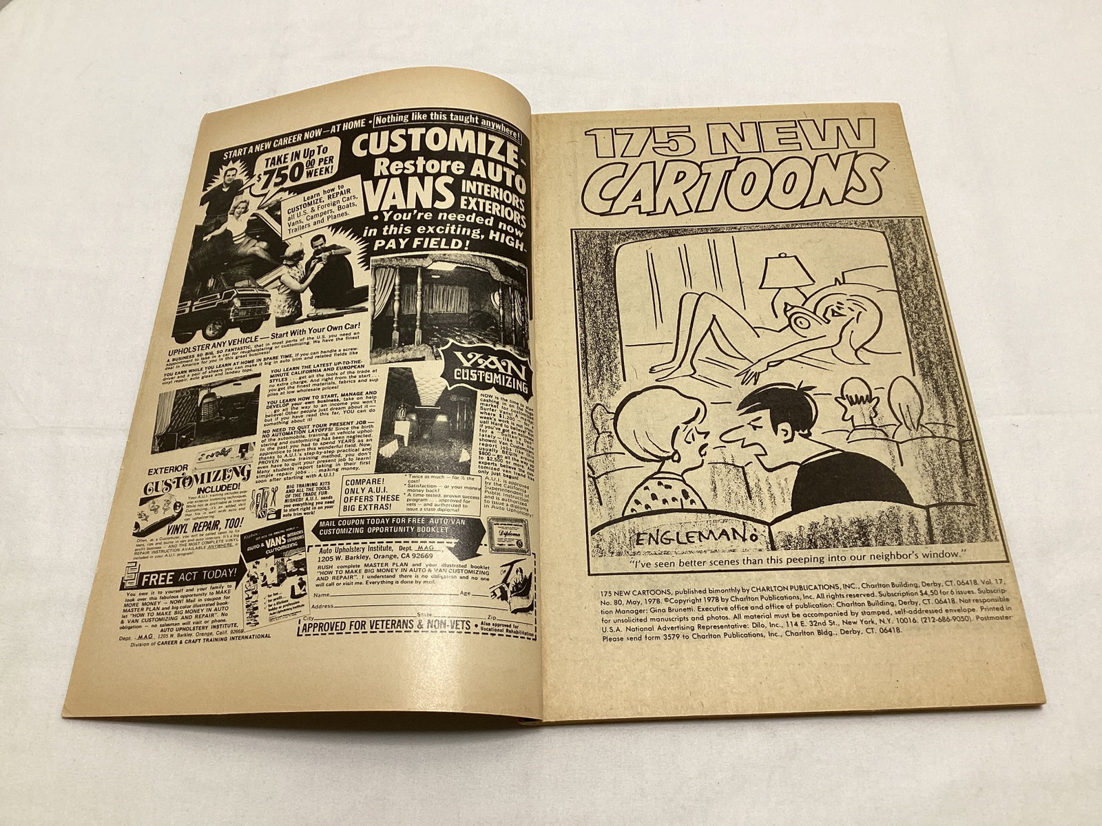 175 New Cartoons 80 Charlton Comic Book - 6