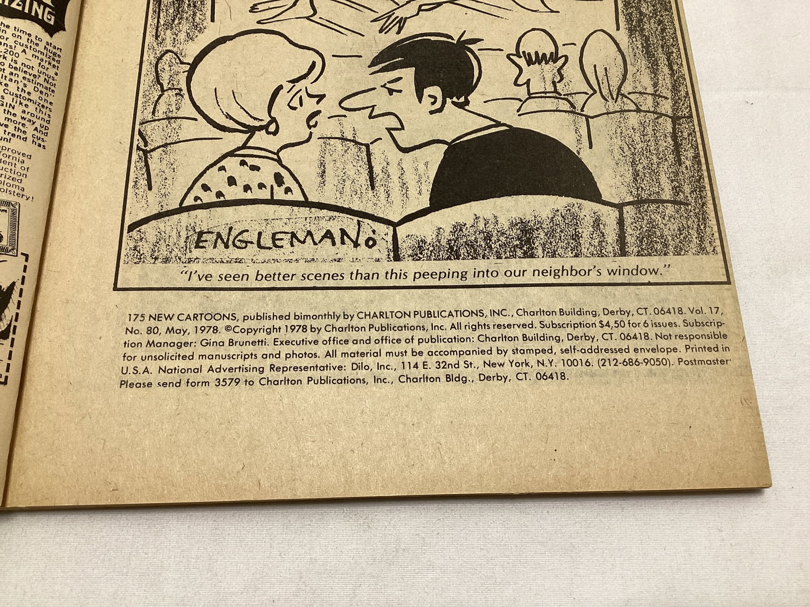 175 New Cartoons 80 Charlton Comic Book - 7