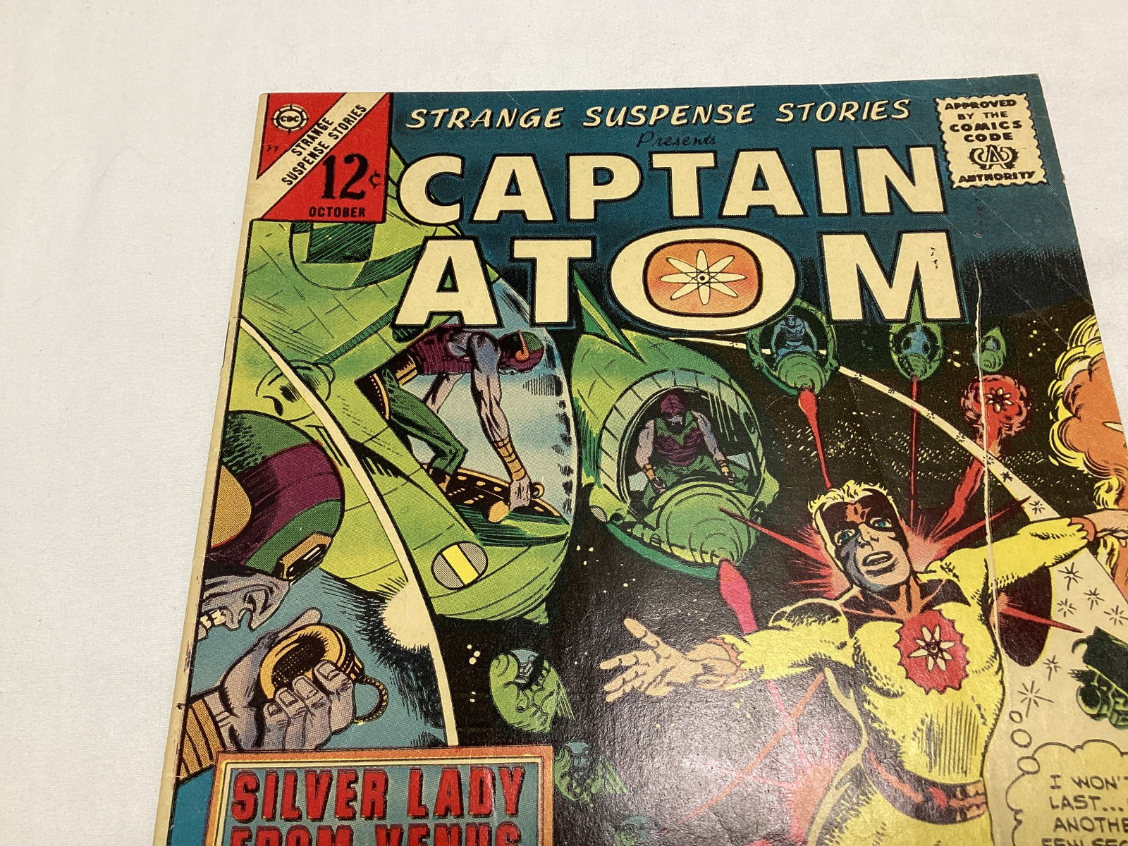 Captain Atom 77 Charlton Comic Book - 2