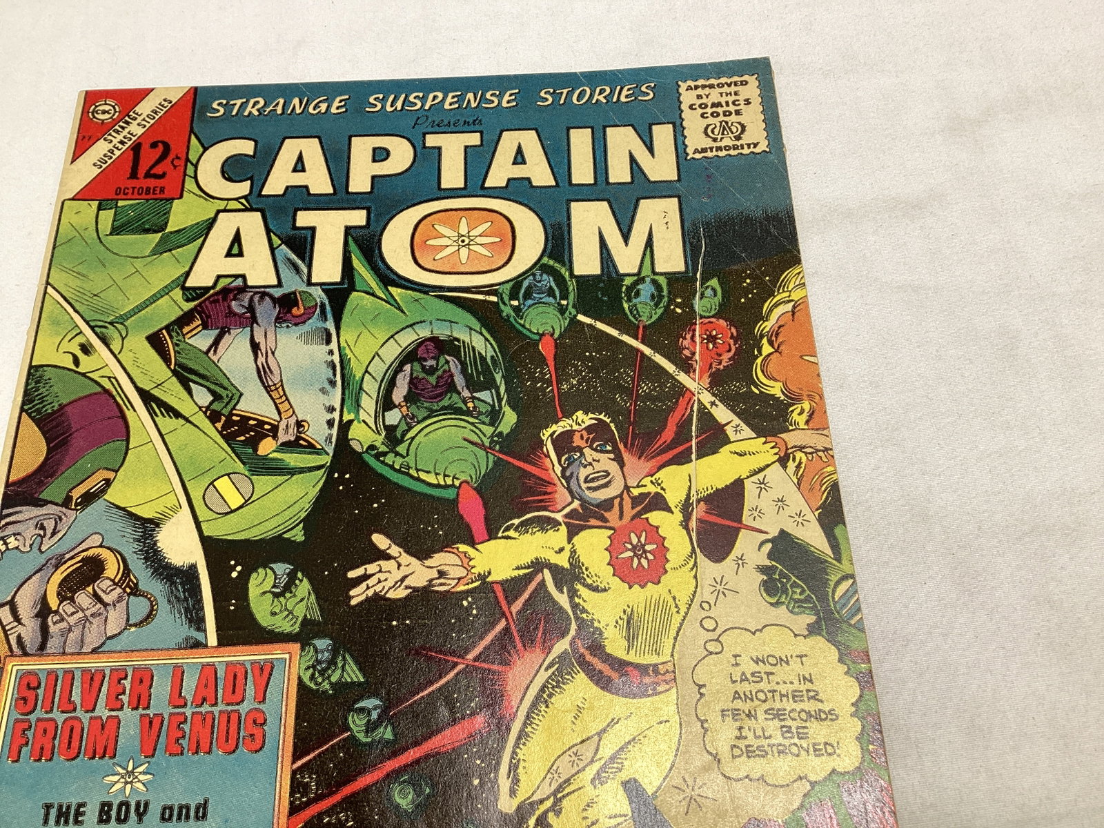 Captain Atom 77 Charlton Comic Book - 3