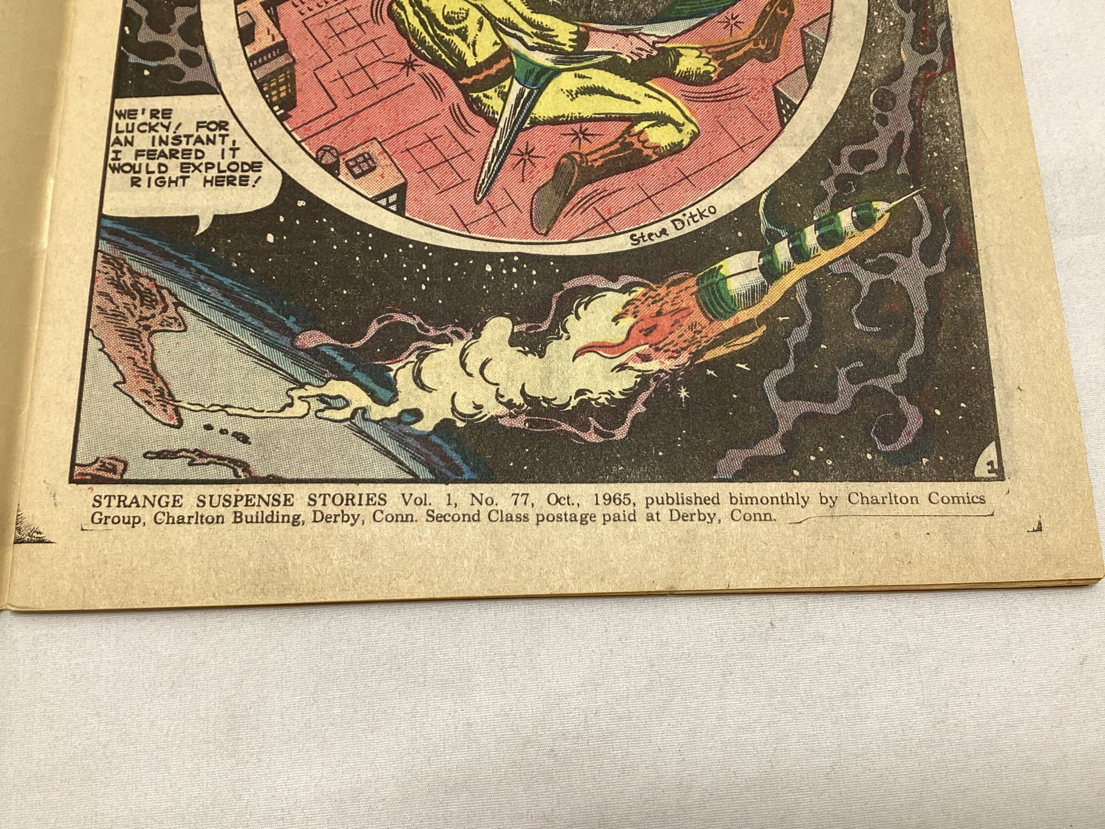 Captain Atom 77 Charlton Comic Book - 7