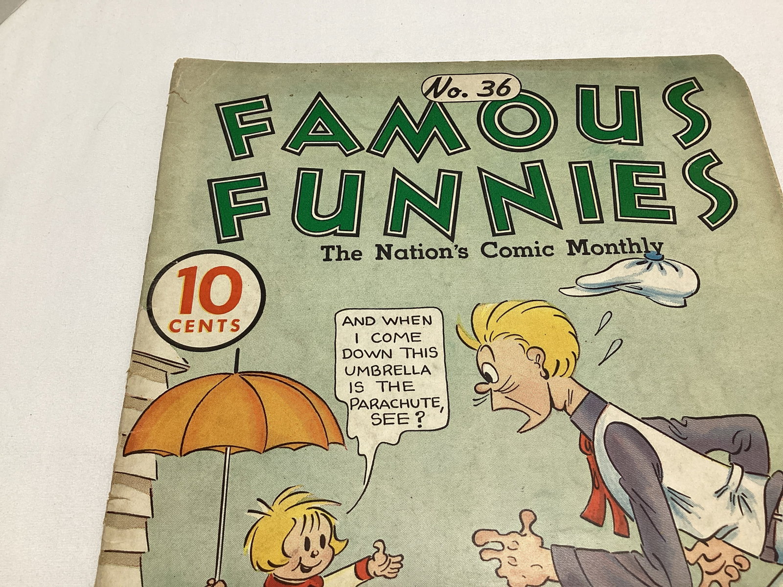 Famous Funnies 36 Comic Book - 2
