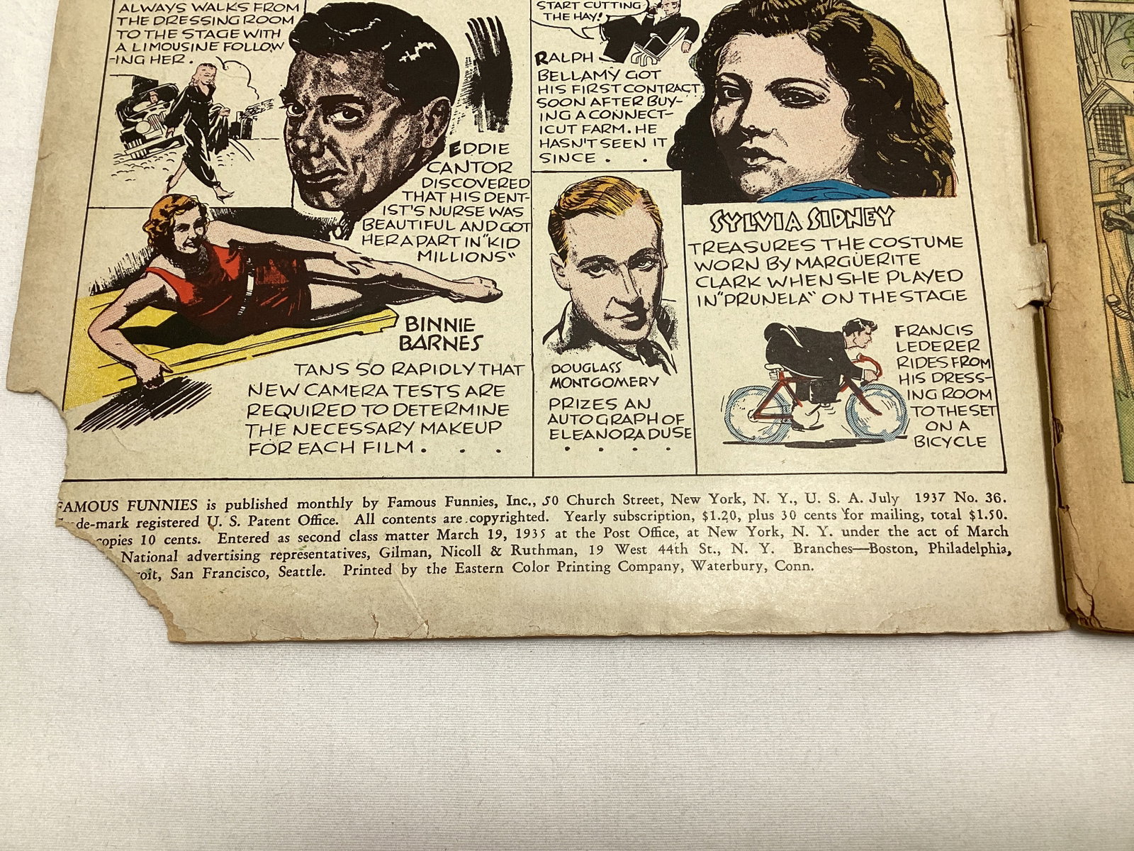 Famous Funnies 36 Comic Book - 7