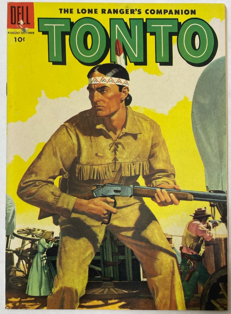Tonto 20 Dell Comic Book: 1955, please preview and see all photos for this lot