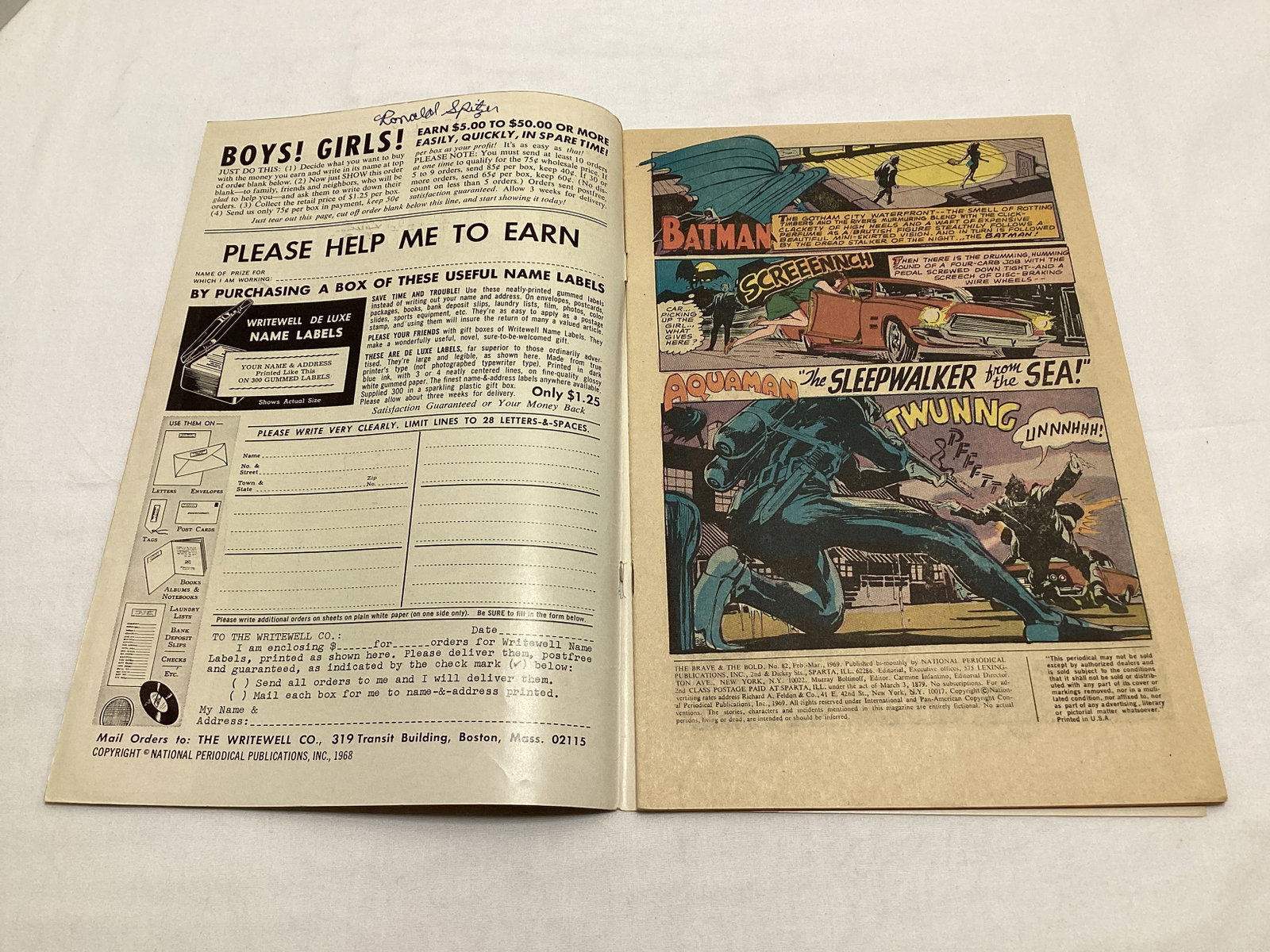 Brave and the Bold 82 DC Comic Book - 6