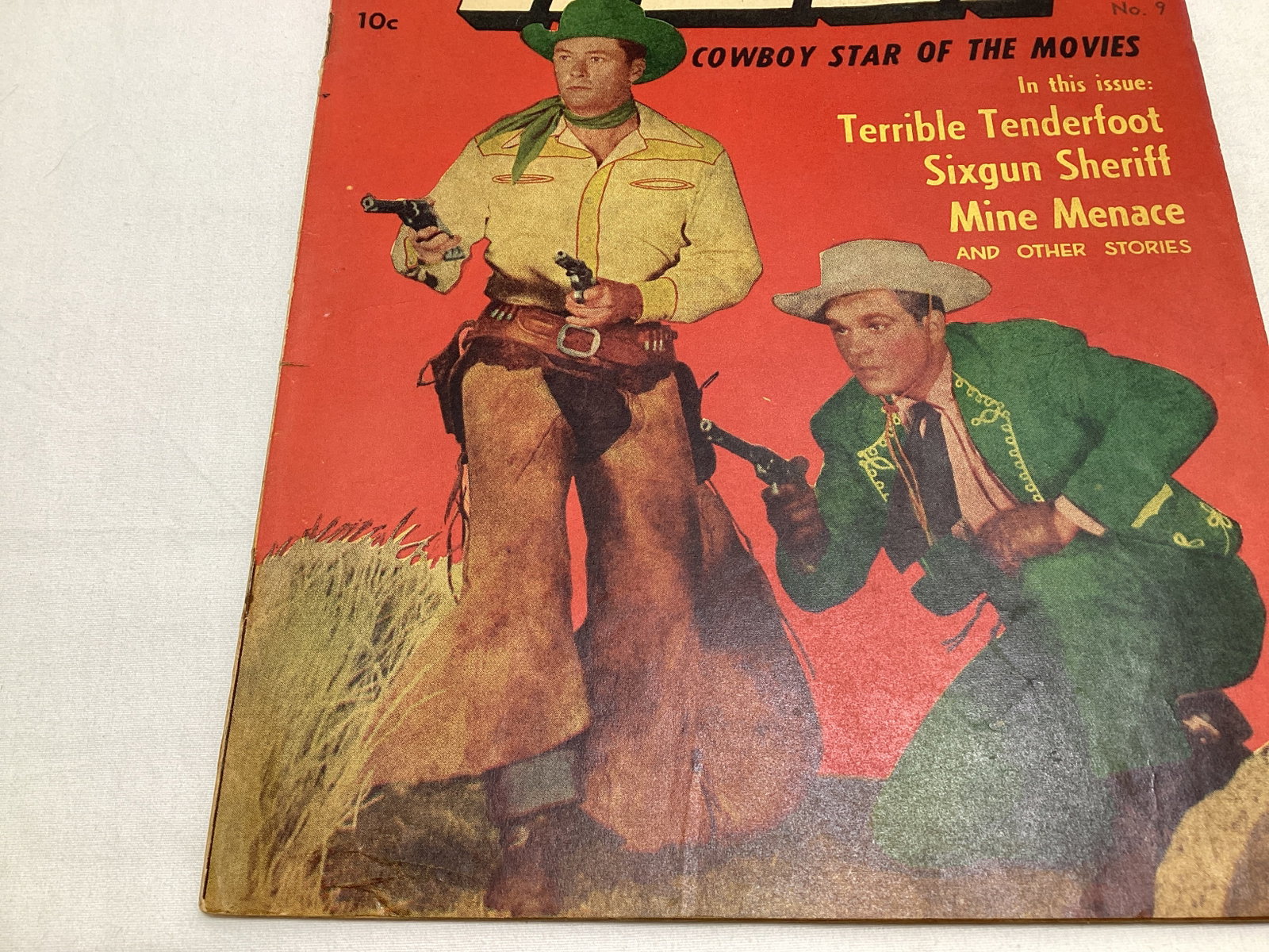 Tim Holt 9 Magazine Enterprises Comic Book - 4