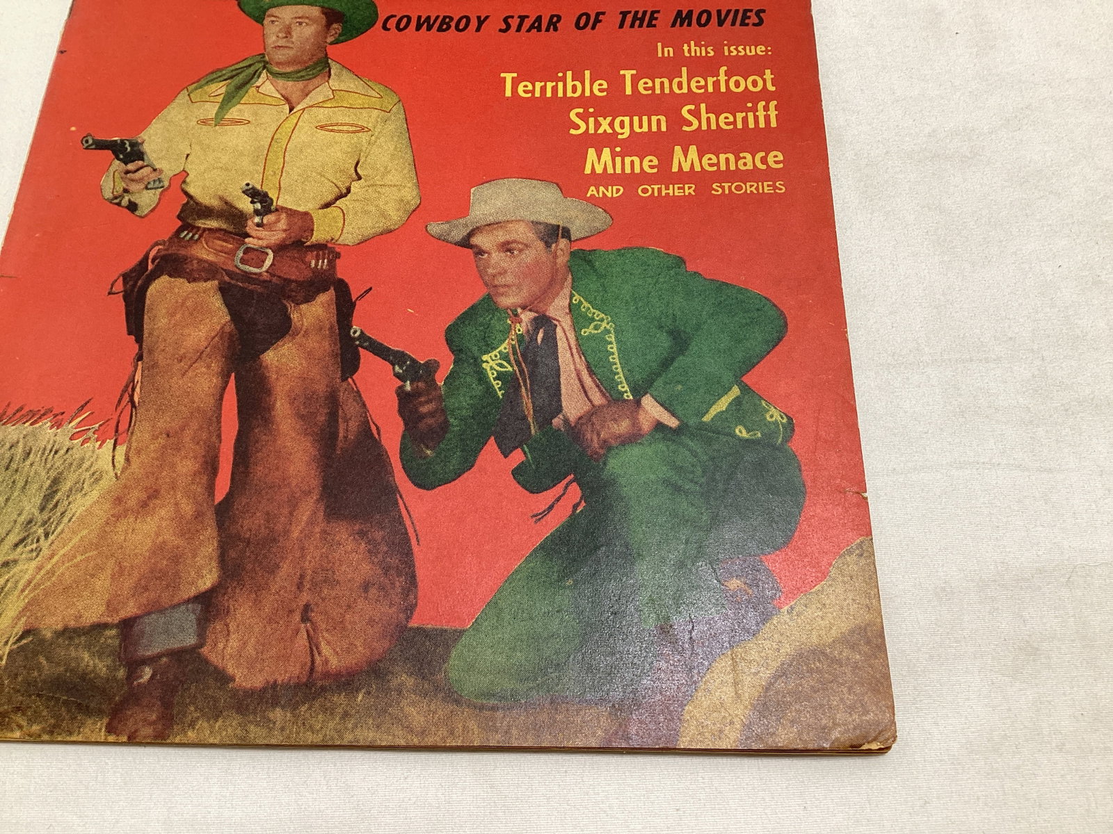 Tim Holt 9 Magazine Enterprises Comic Book - 5