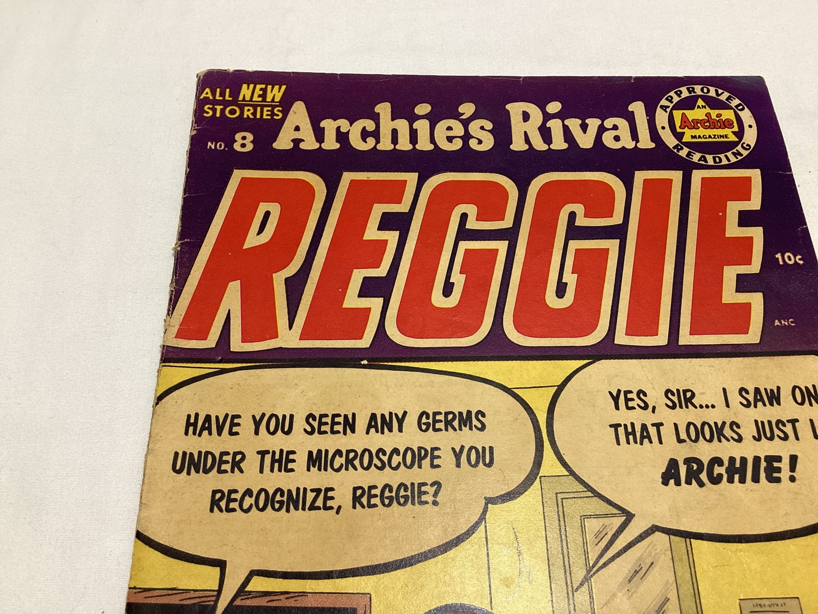 Arhie's Rival Reggie 8 Comic Book - 2