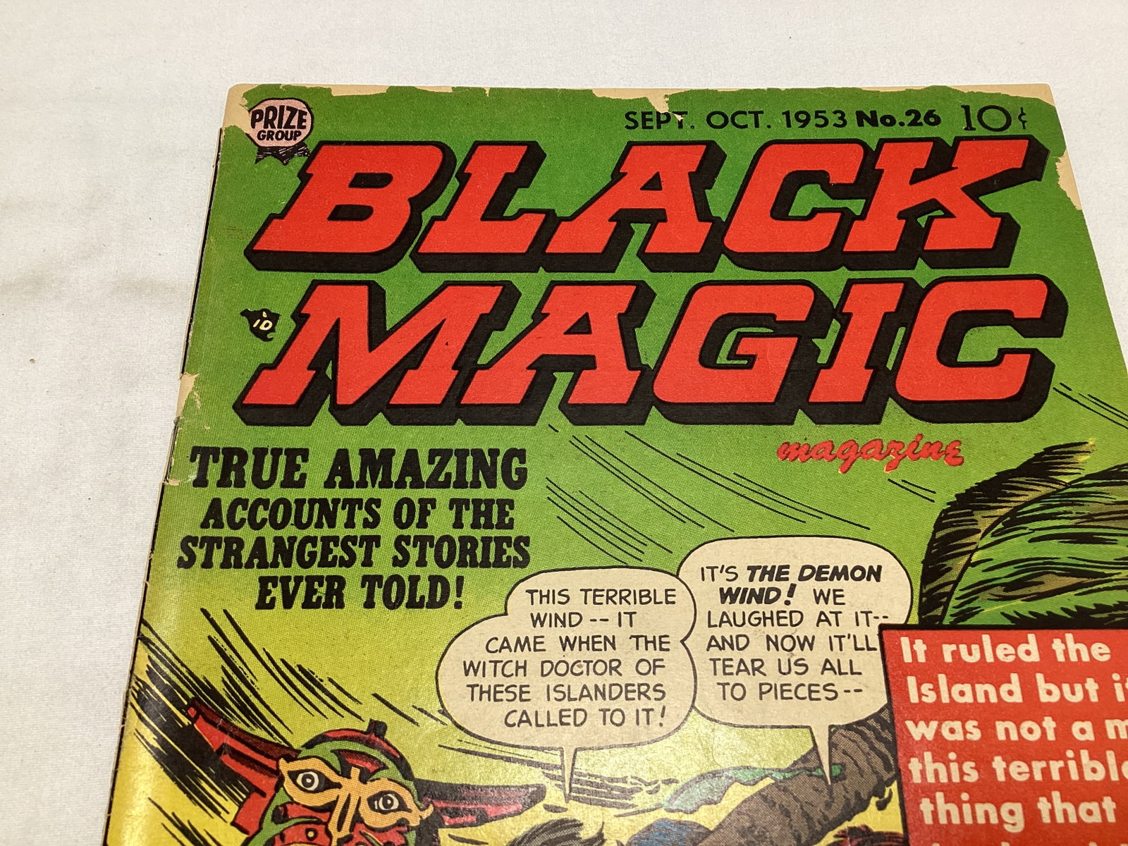 Black Magic Magazine 26 Prize Group Comic Book - 2