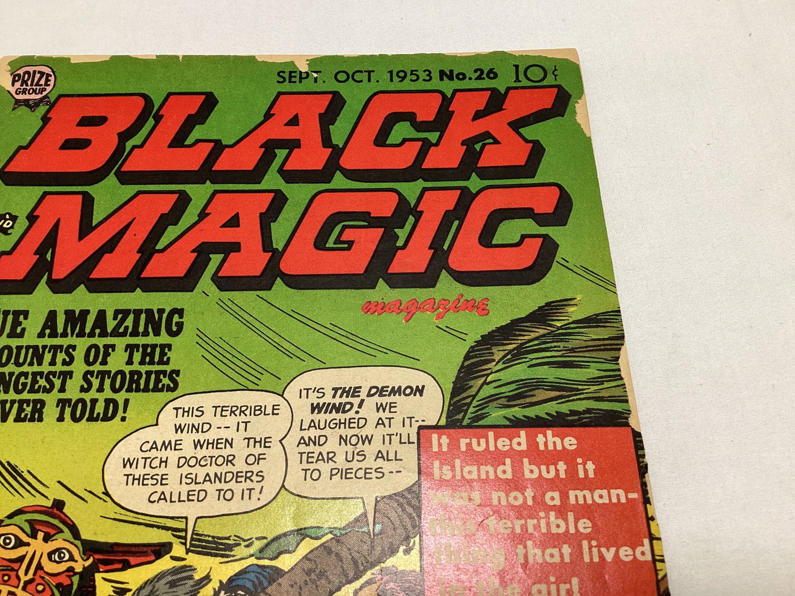 Black Magic Magazine 26 Prize Group Comic Book - 3