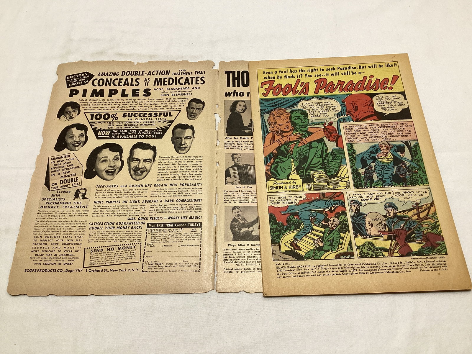 Black Magic Magazine 26 Prize Group Comic Book - 6