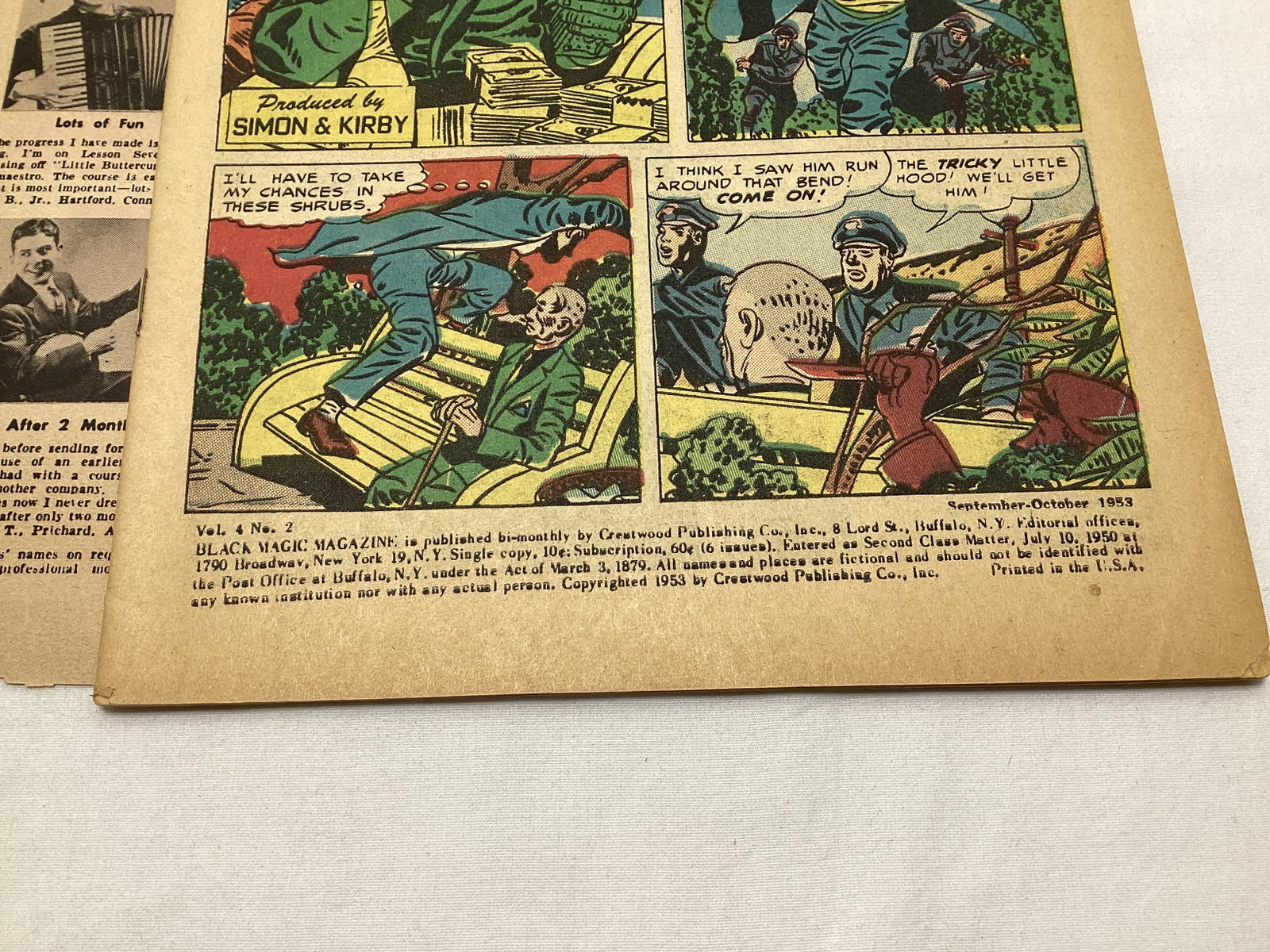 Black Magic Magazine 26 Prize Group Comic Book - 7