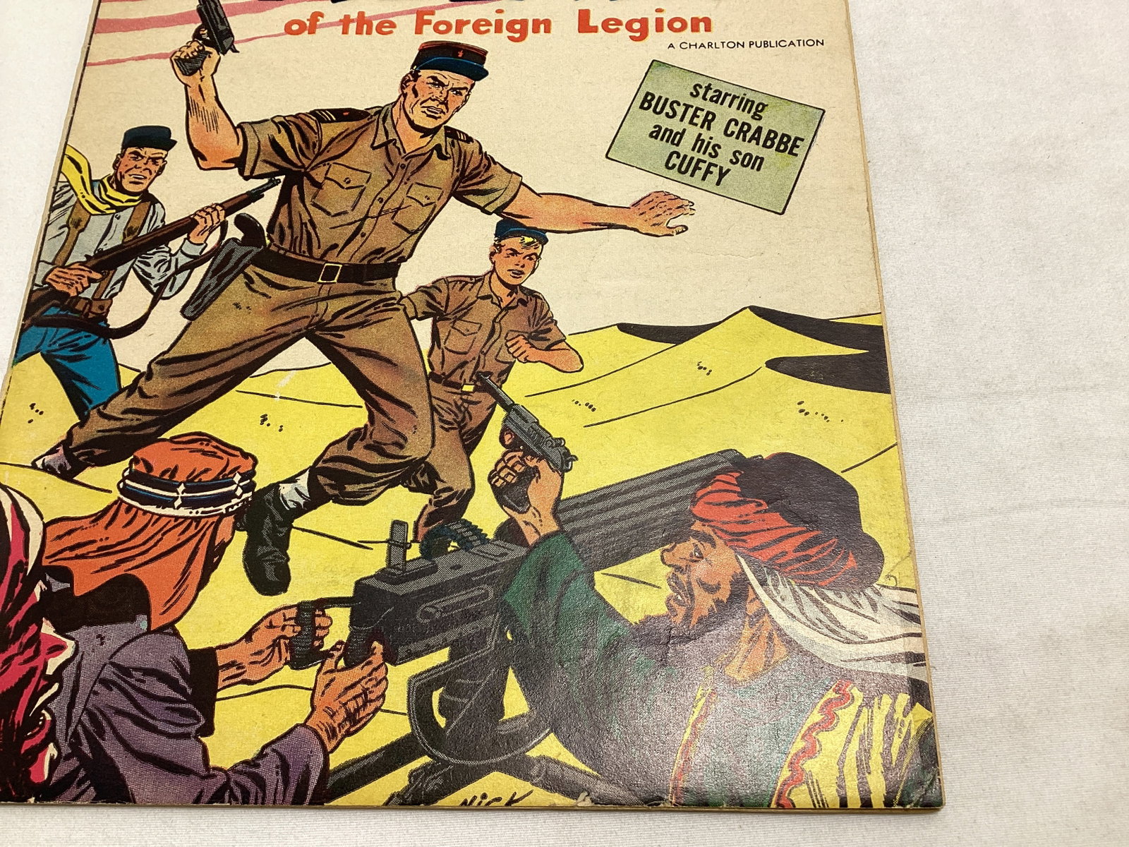 Captain Gallant of the Foreign Legion 3 Charlton Comic Book - 5