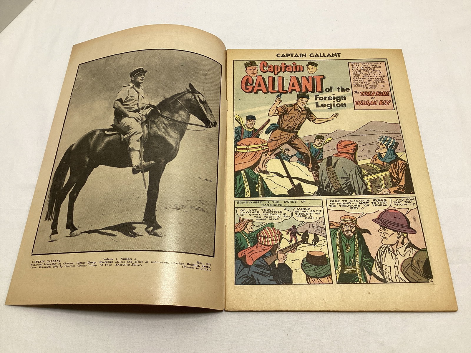 Captain Gallant of the Foreign Legion 3 Charlton Comic Book - 6
