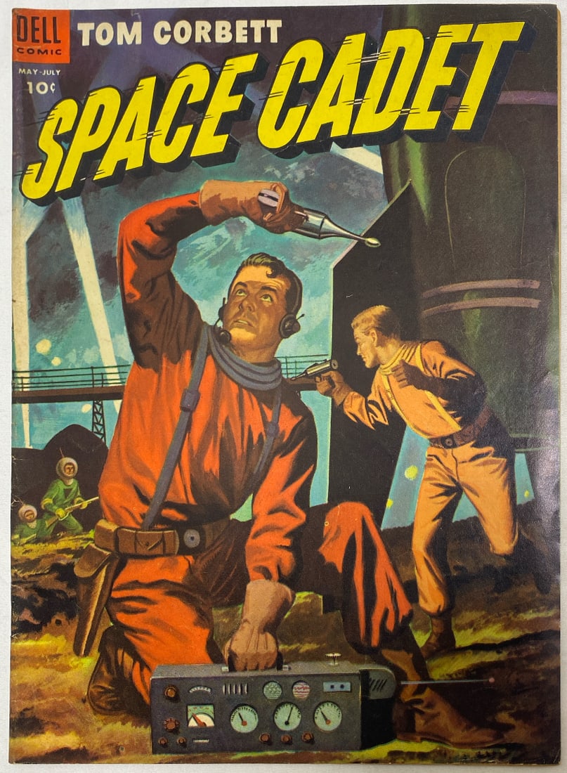Space Cadet 10 Dell Comic Book: 1954, please preview and see all photos for this lot
