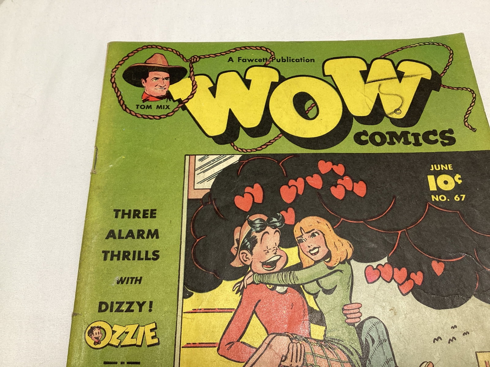 Wow Comics 67 Fawcett Comic Book - 2