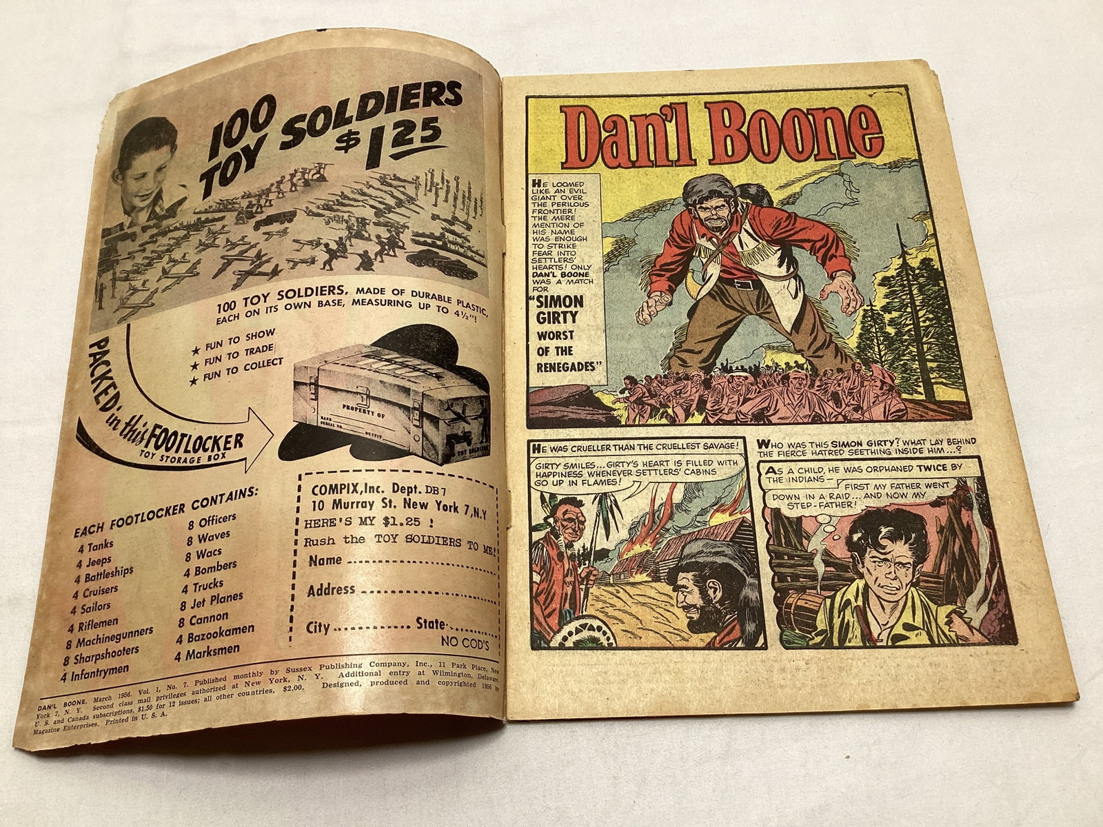 Daniel Boone 7 Comic Book - 6