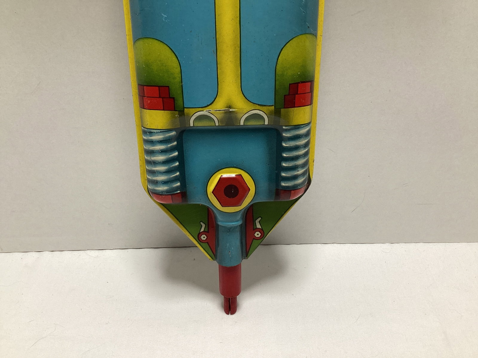 Alamac Tin Litho Toy Jackhammer - 3