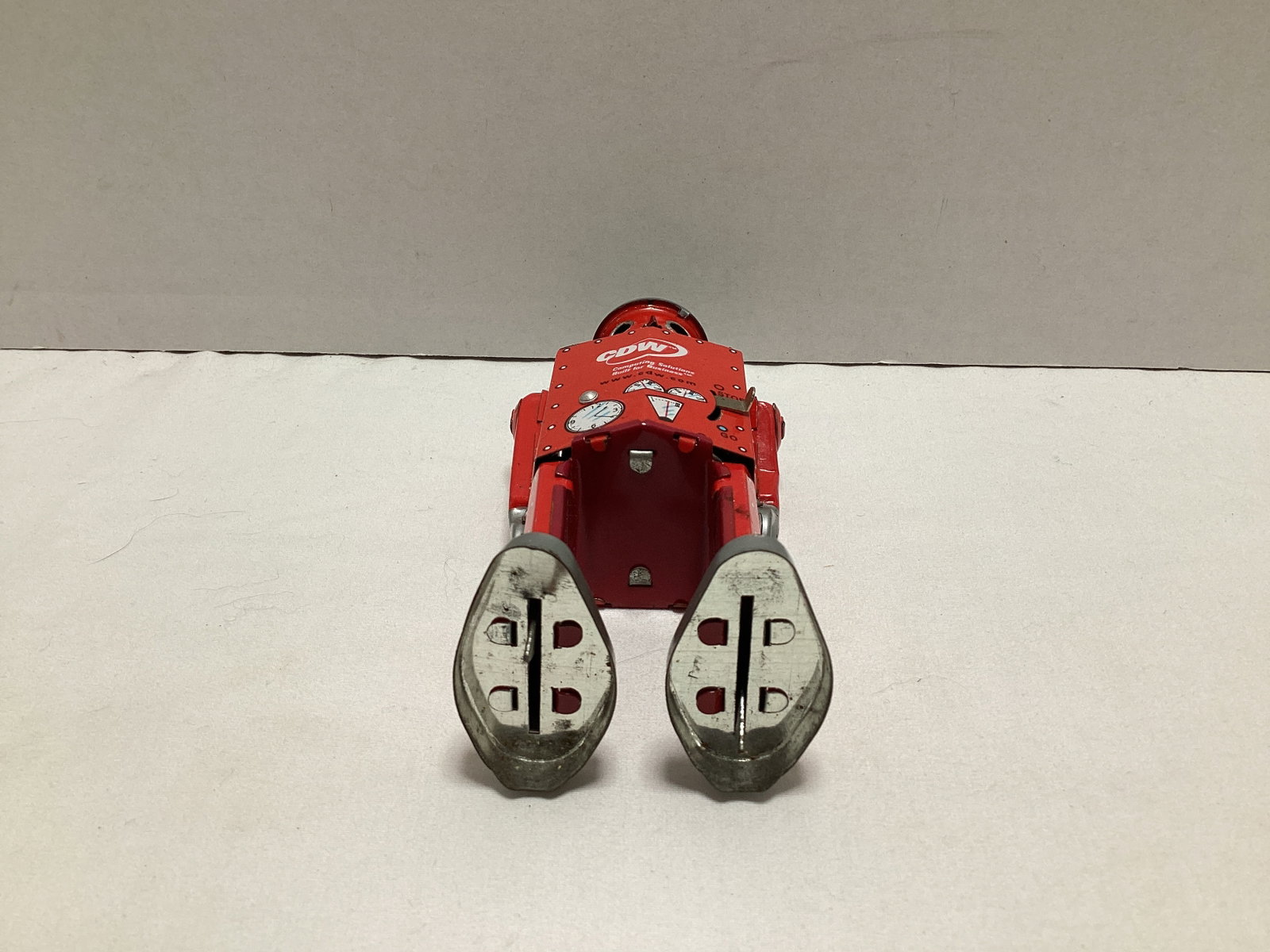 Tin Litho CDW Wind-Up Robot Toy - 3