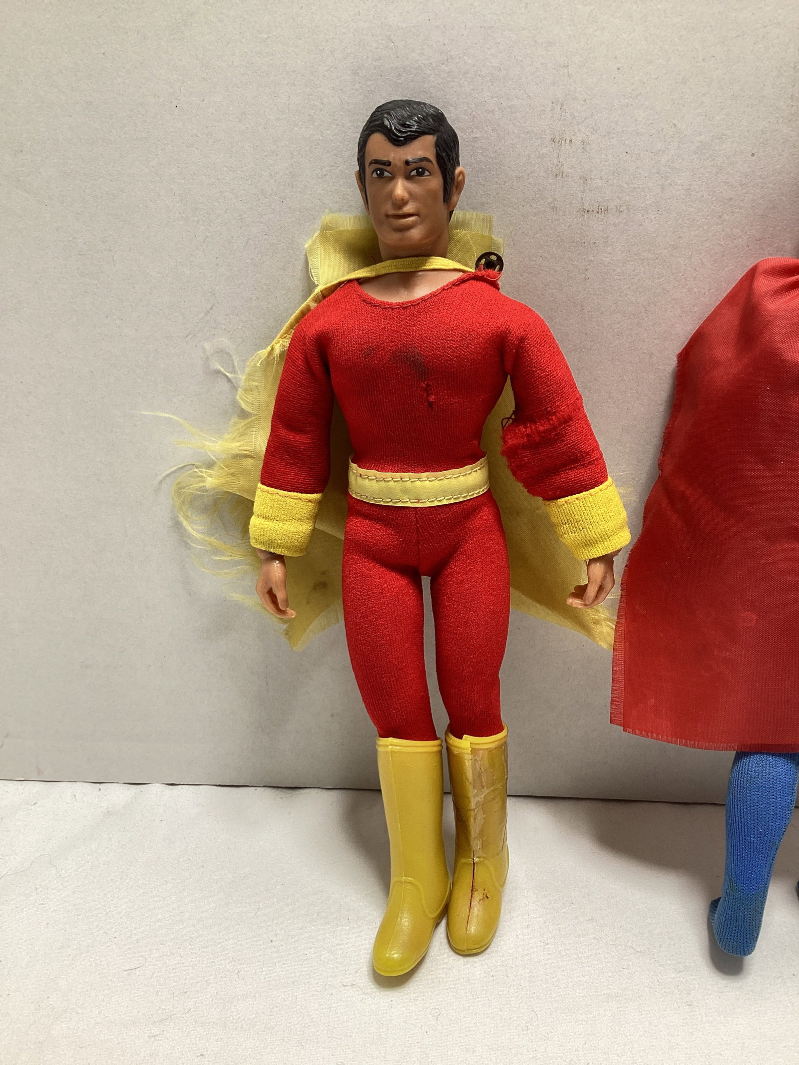 Mego Superman and Shazam Action Figures - 4