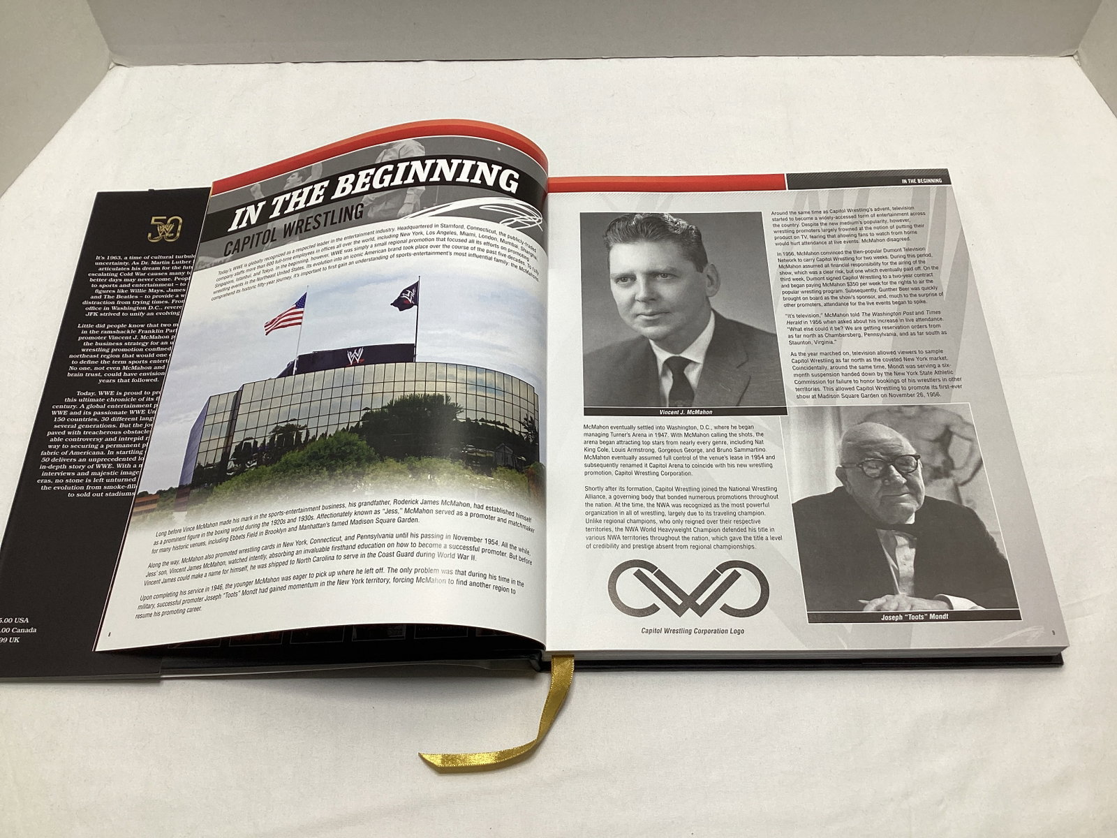 50 Years of WWE Book - 2