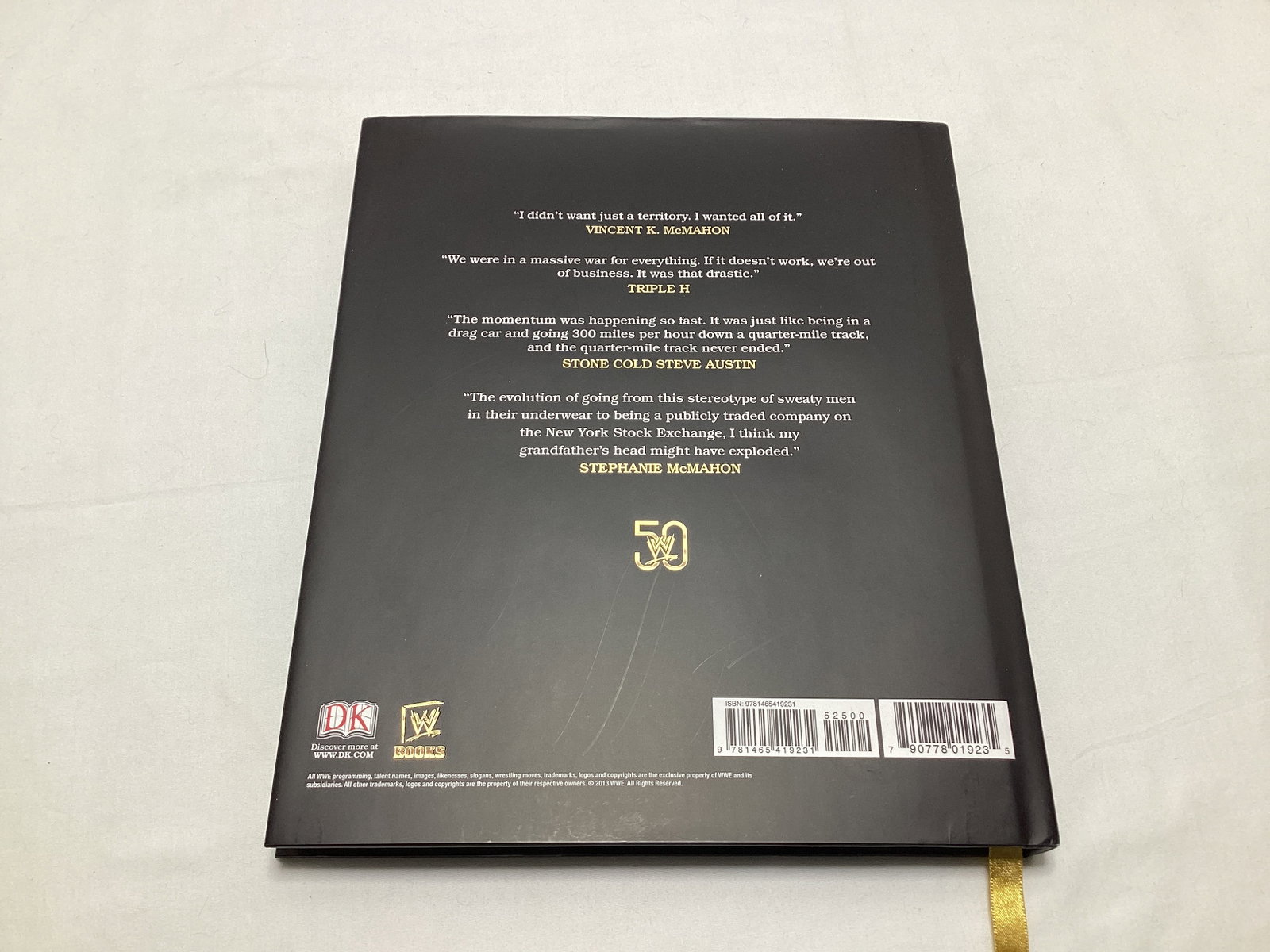 50 Years of WWE Book - 4