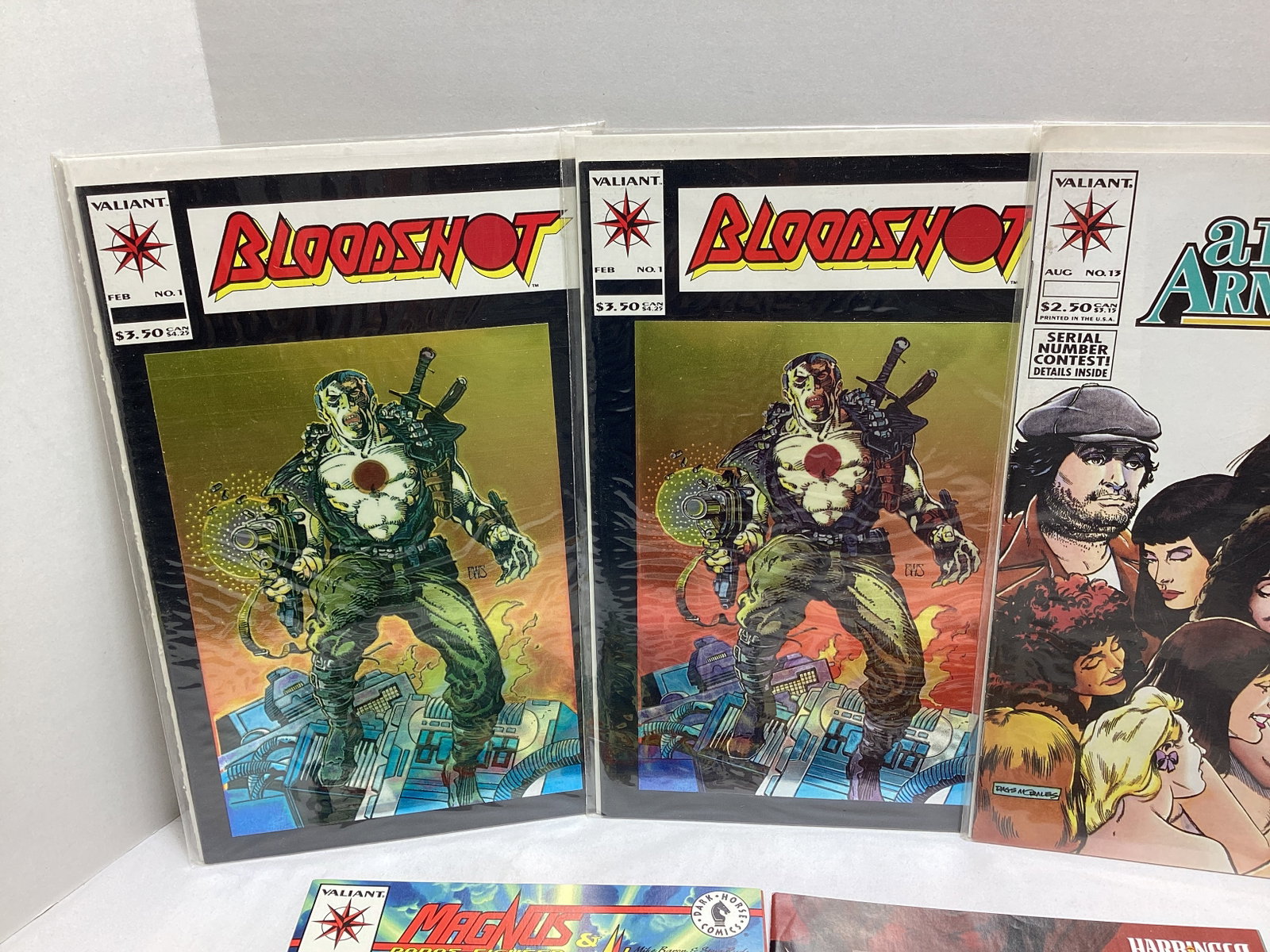 Seven Valiant Comic Books - 2