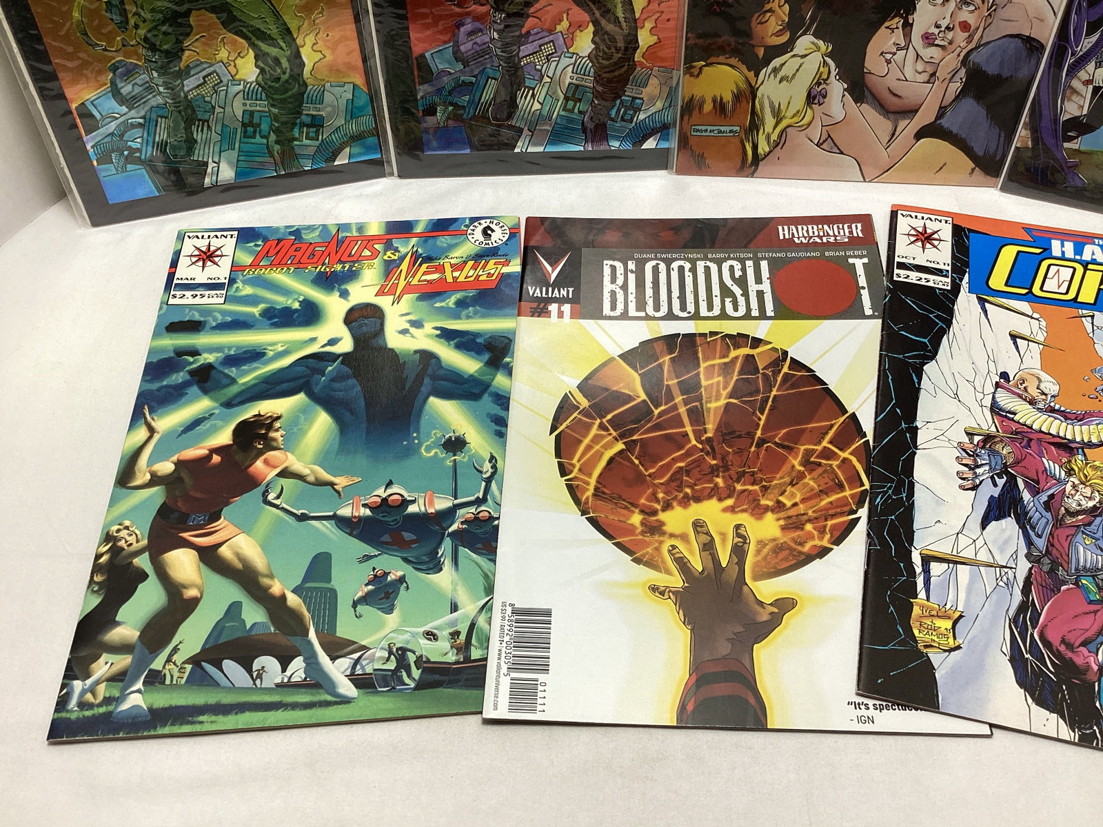 Seven Valiant Comic Books - 4