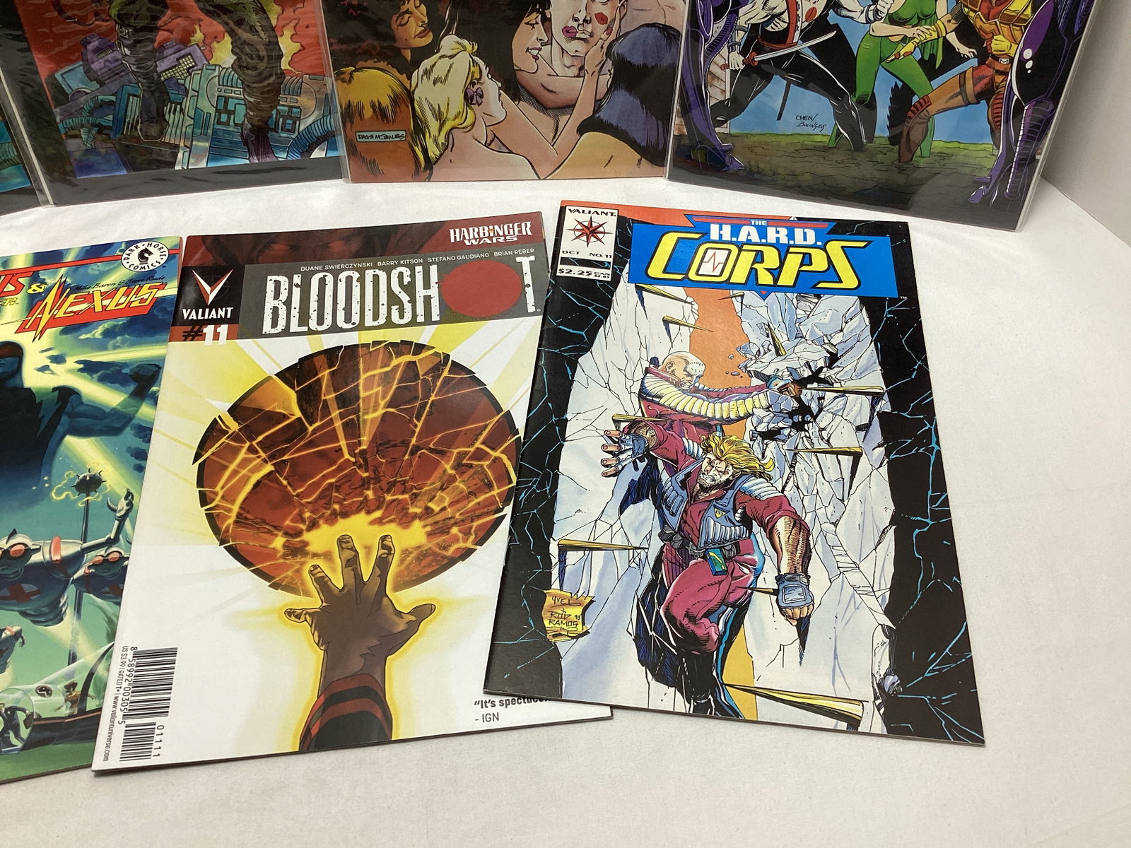 Seven Valiant Comic Books - 5