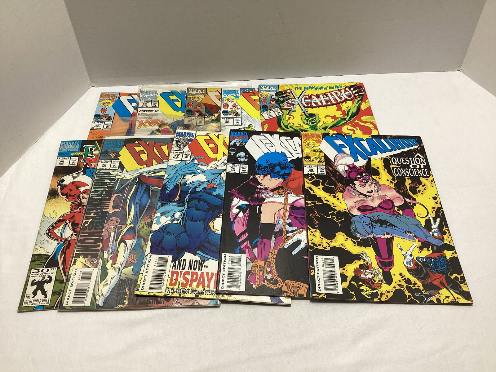 10 Excalibur Marvel Comic Books (1 of 6)