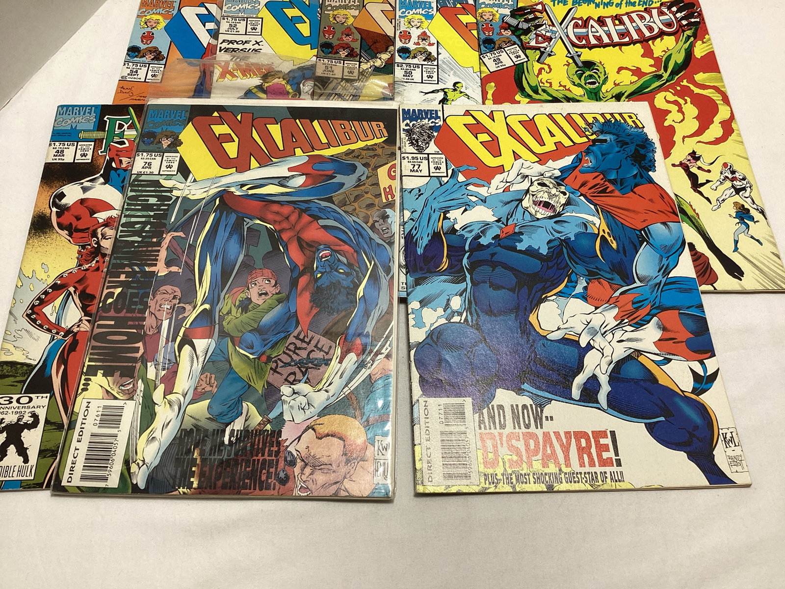10 Excalibur Marvel Comic Books - 3