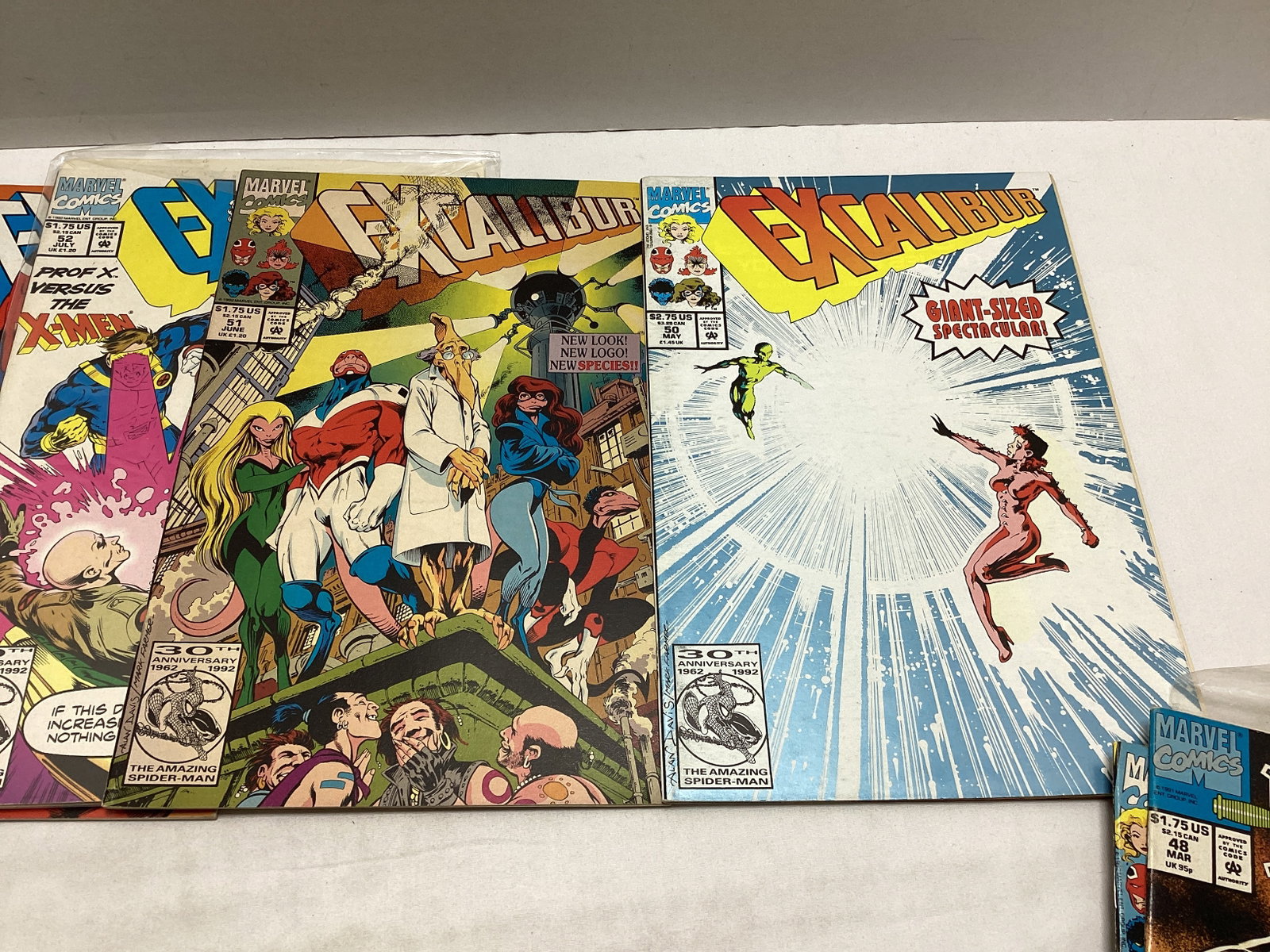 10 Excalibur Marvel Comic Books - 5