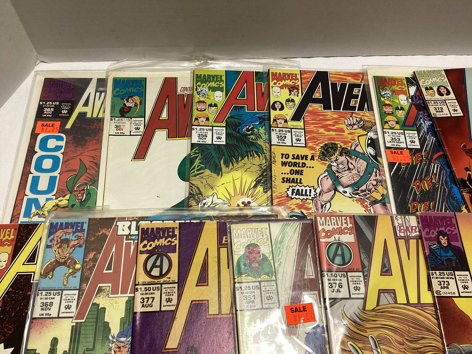 12 Avengers Marvel Comic Books - 5