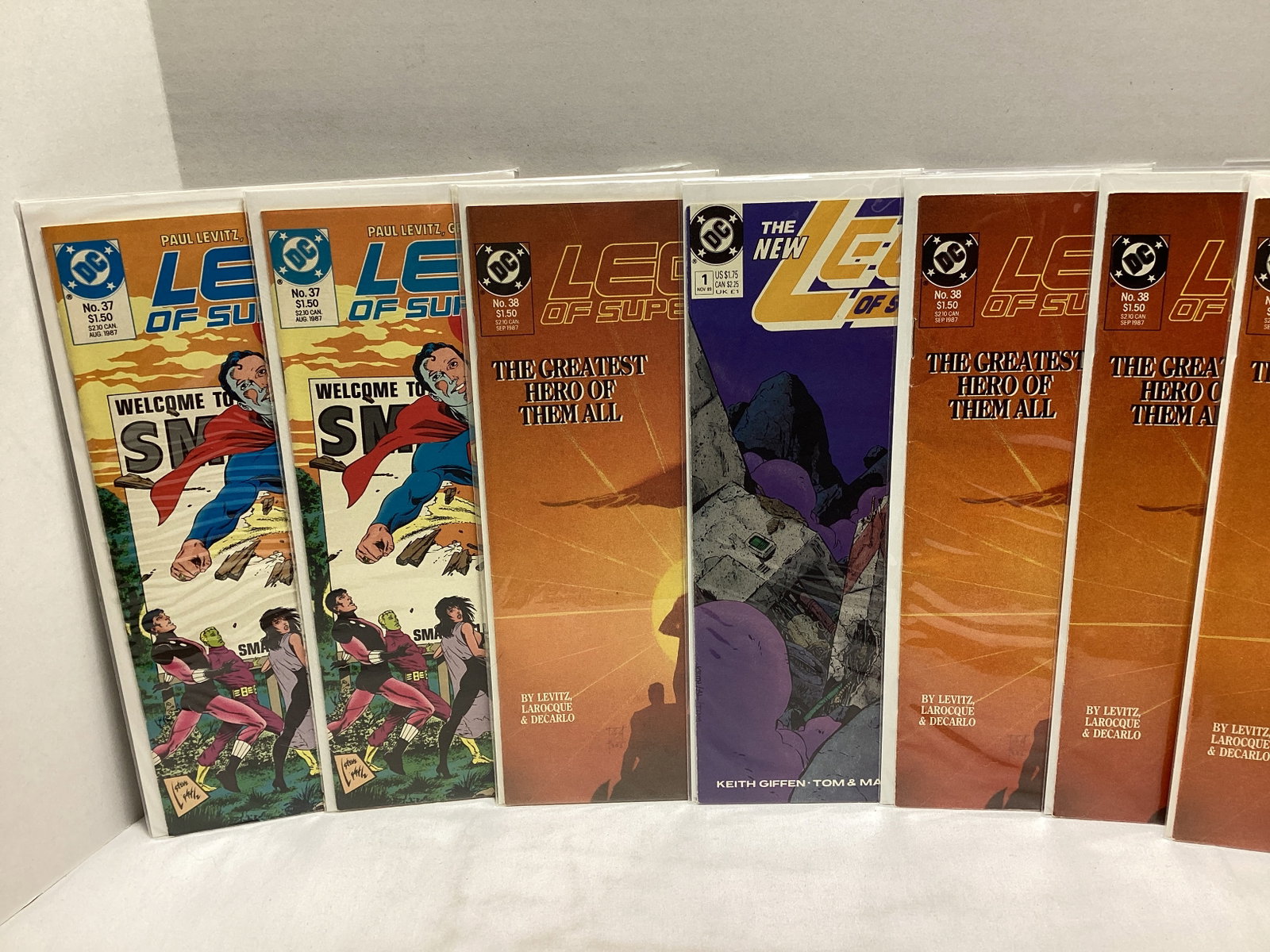 Eight Legion of Superheroes DC Comic Books - 3