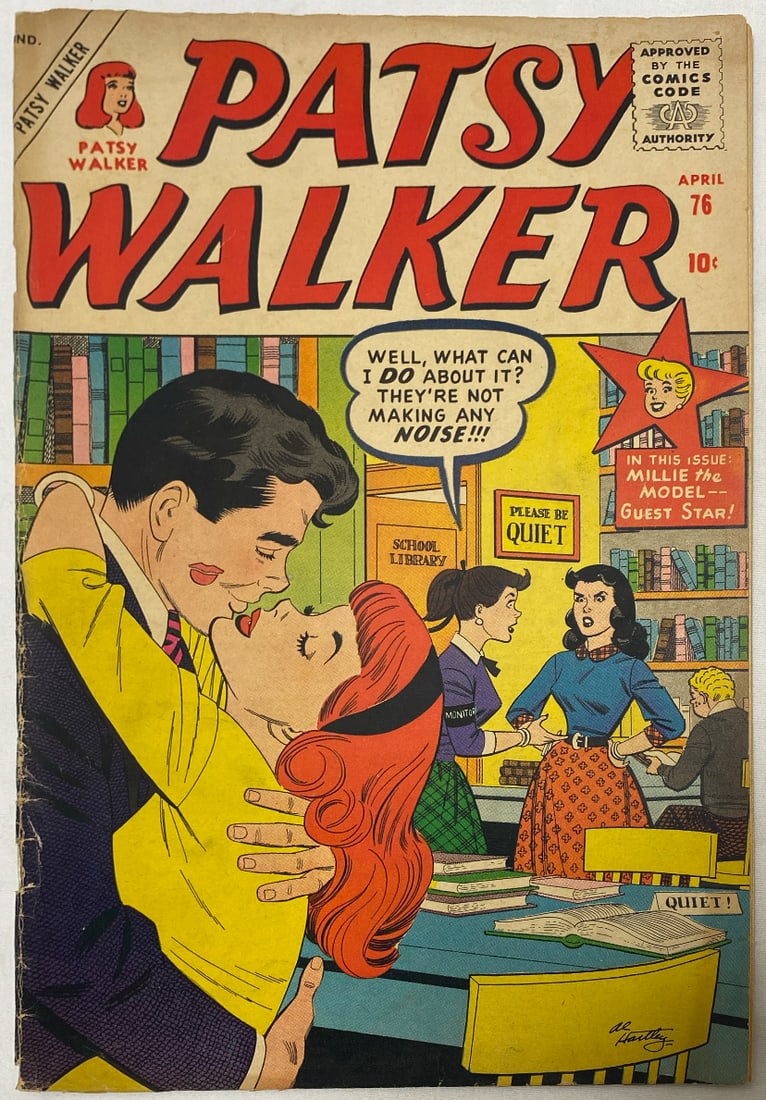 Pastsy Walker 76 Comic Book: 1958, please preview and see all photos for this lot