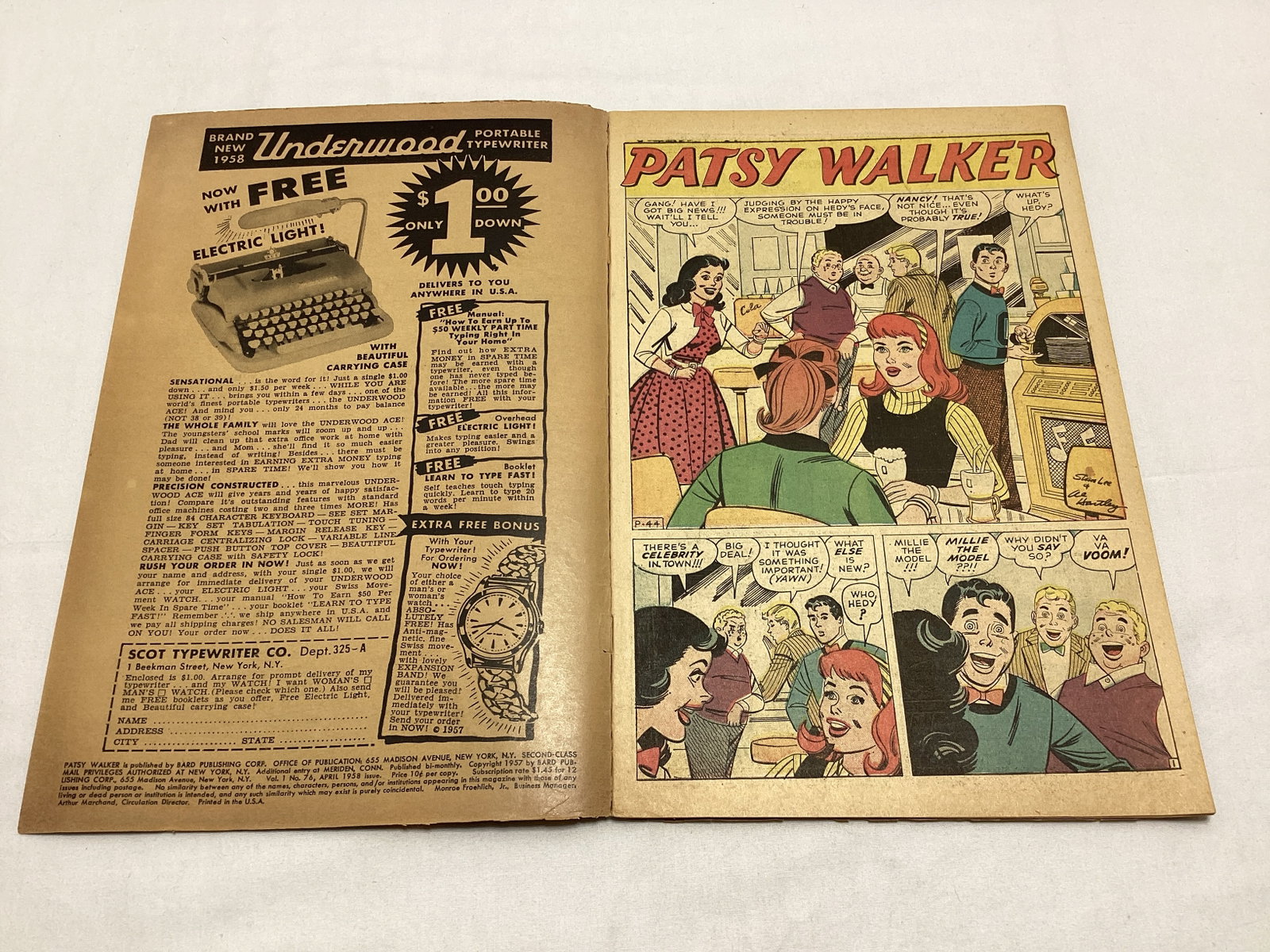 Pastsy Walker 76 Comic Book - 6