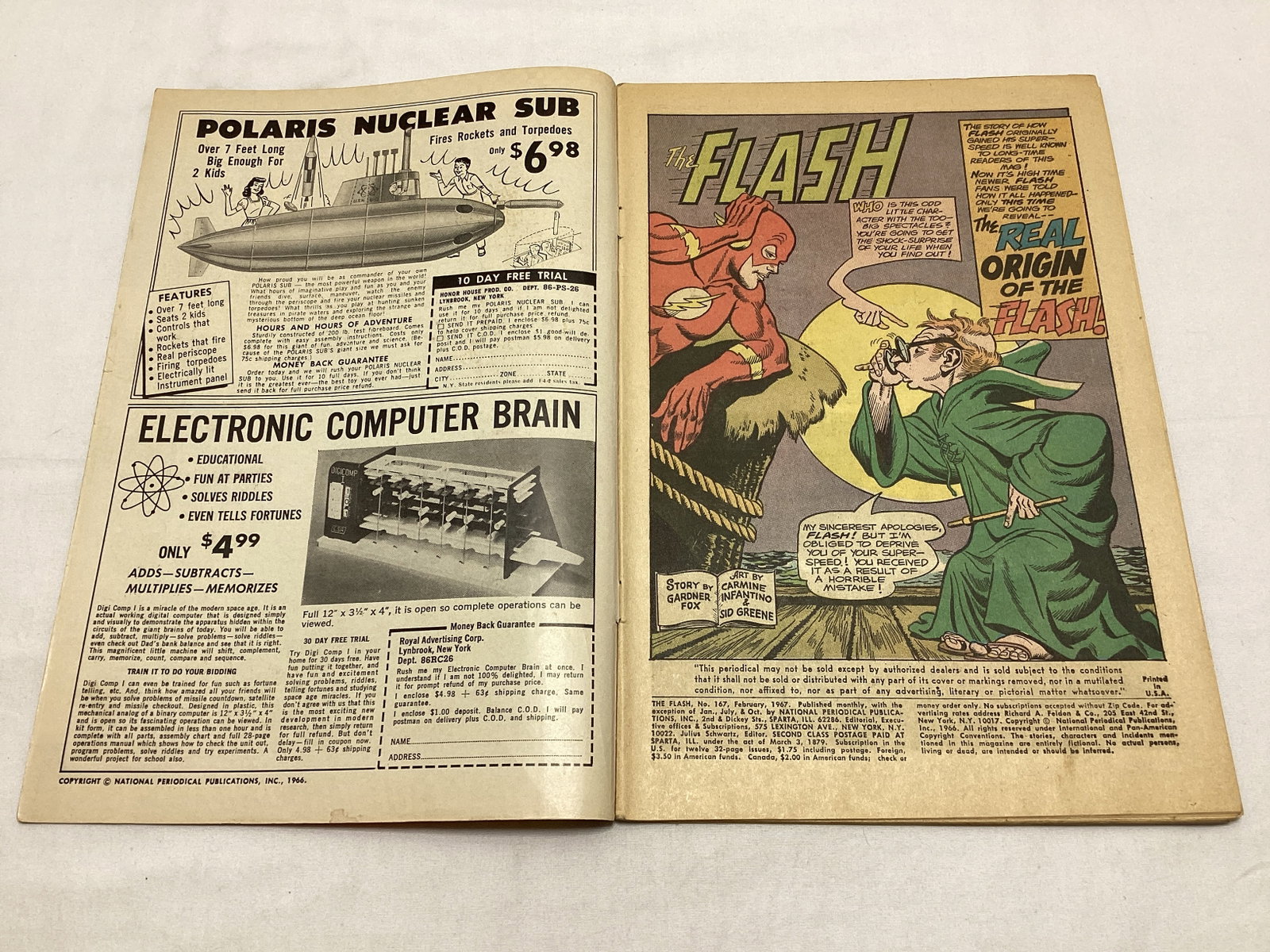 The Flash 167 DC Comic Book - 6