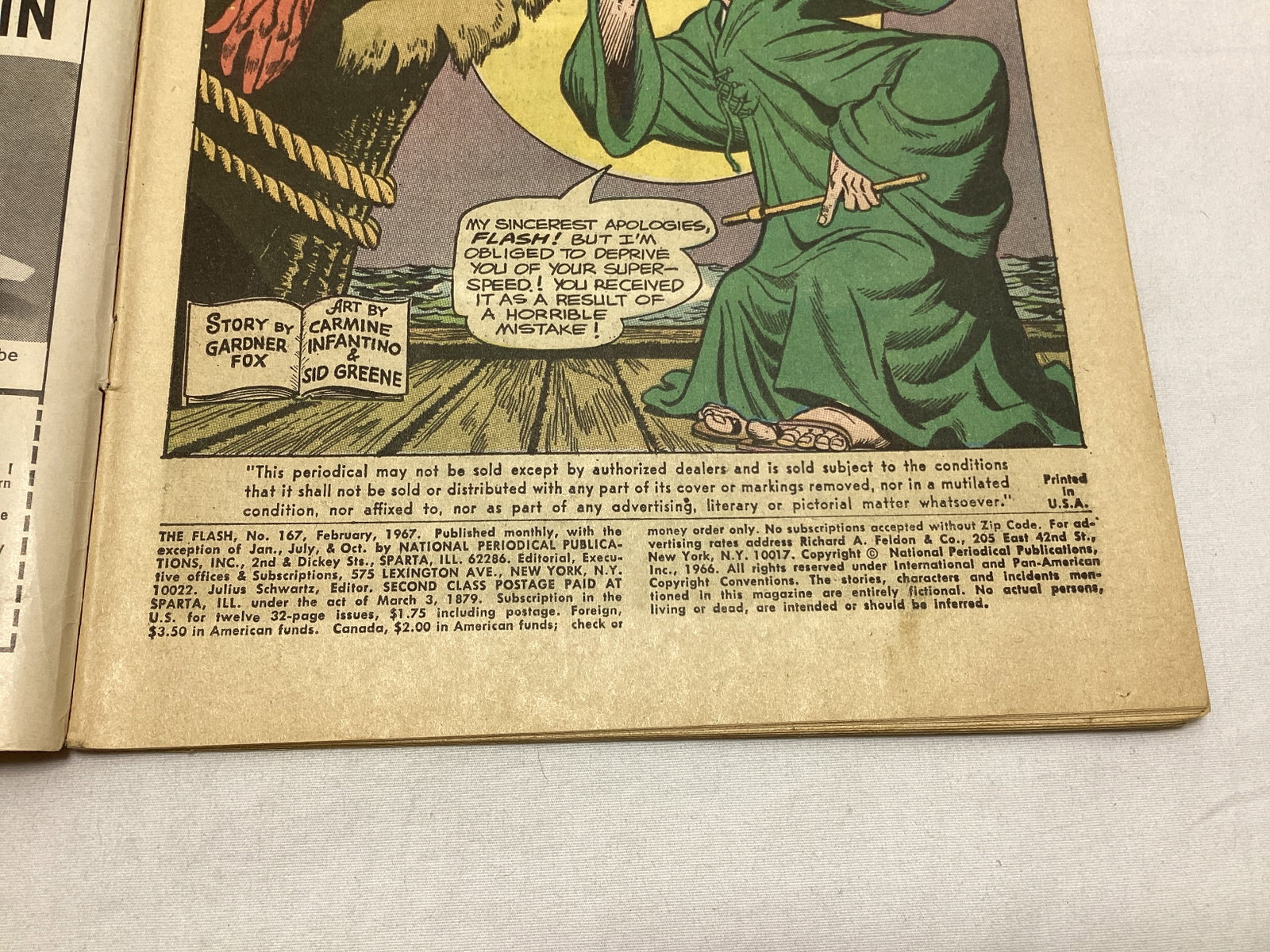 The Flash 167 DC Comic Book - 7