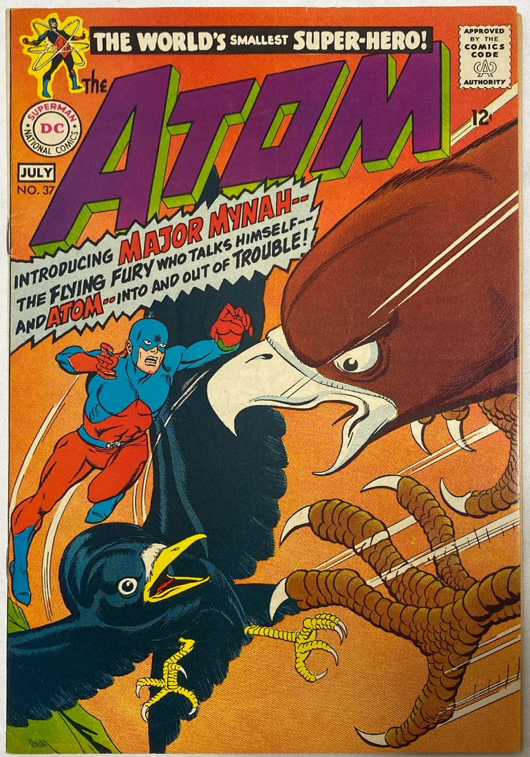 The Atom 37 DC Comic Book: 1968, please preview and see all photos for this lot
