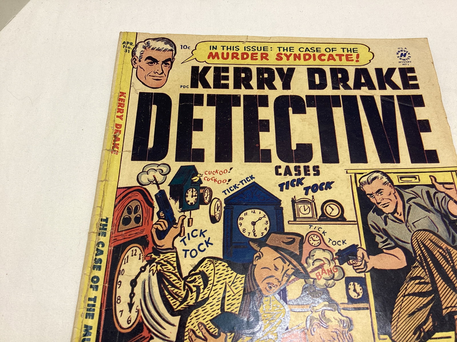 Kerry Drake Detective 31 Harvey Comic Book - 2
