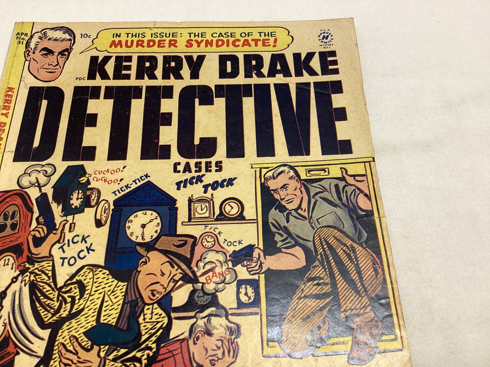 Kerry Drake Detective 31 Harvey Comic Book - 3