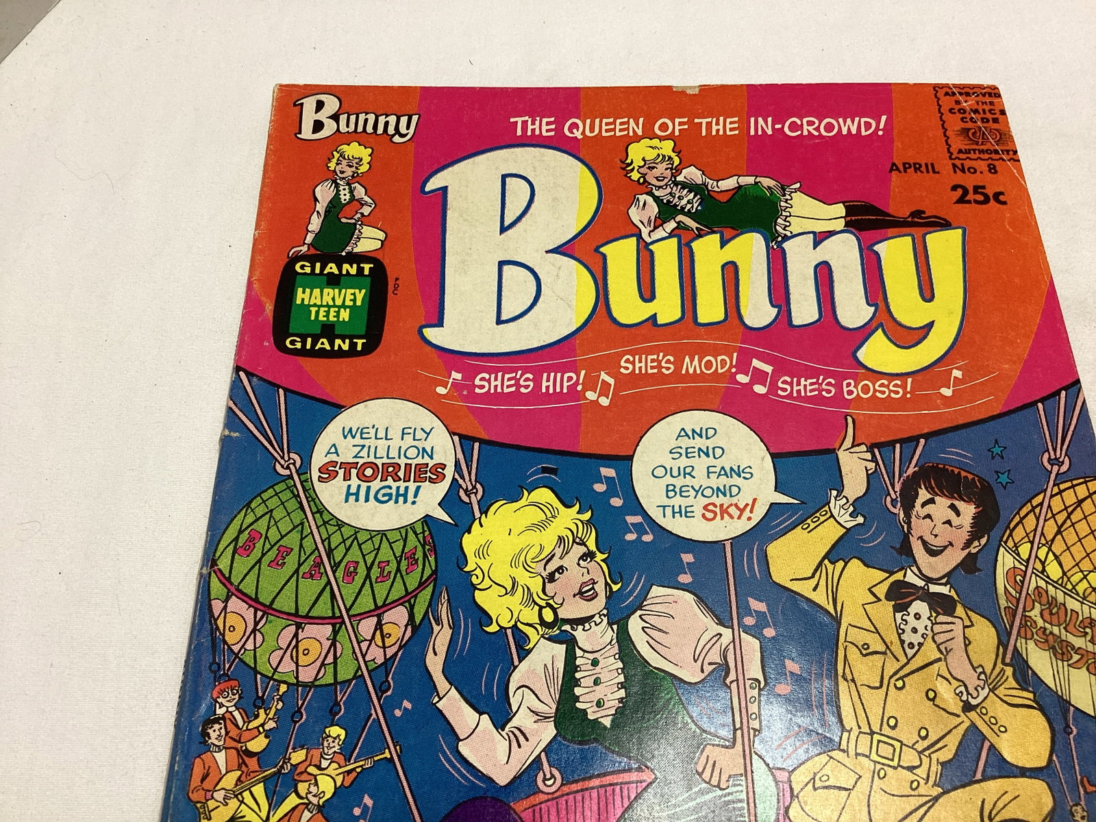 Bunny 8 Harvey Comic Book - 2