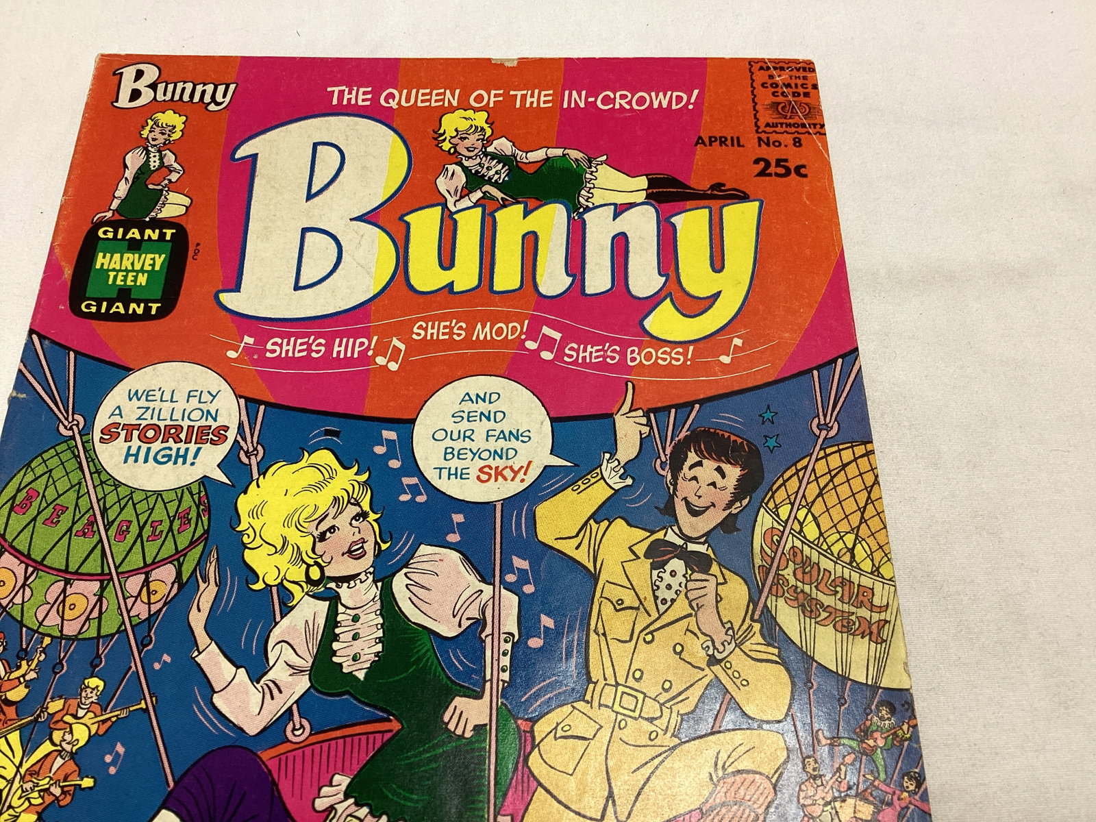 Bunny 8 Harvey Comic Book - 3