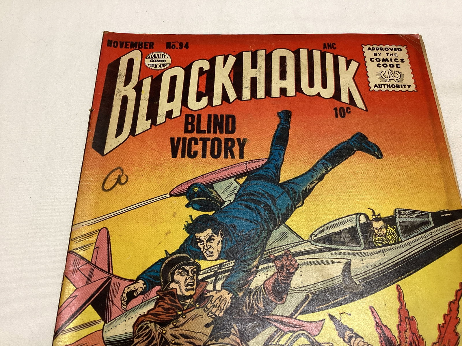 Blackhawk 94 Quality Comic Book - 2