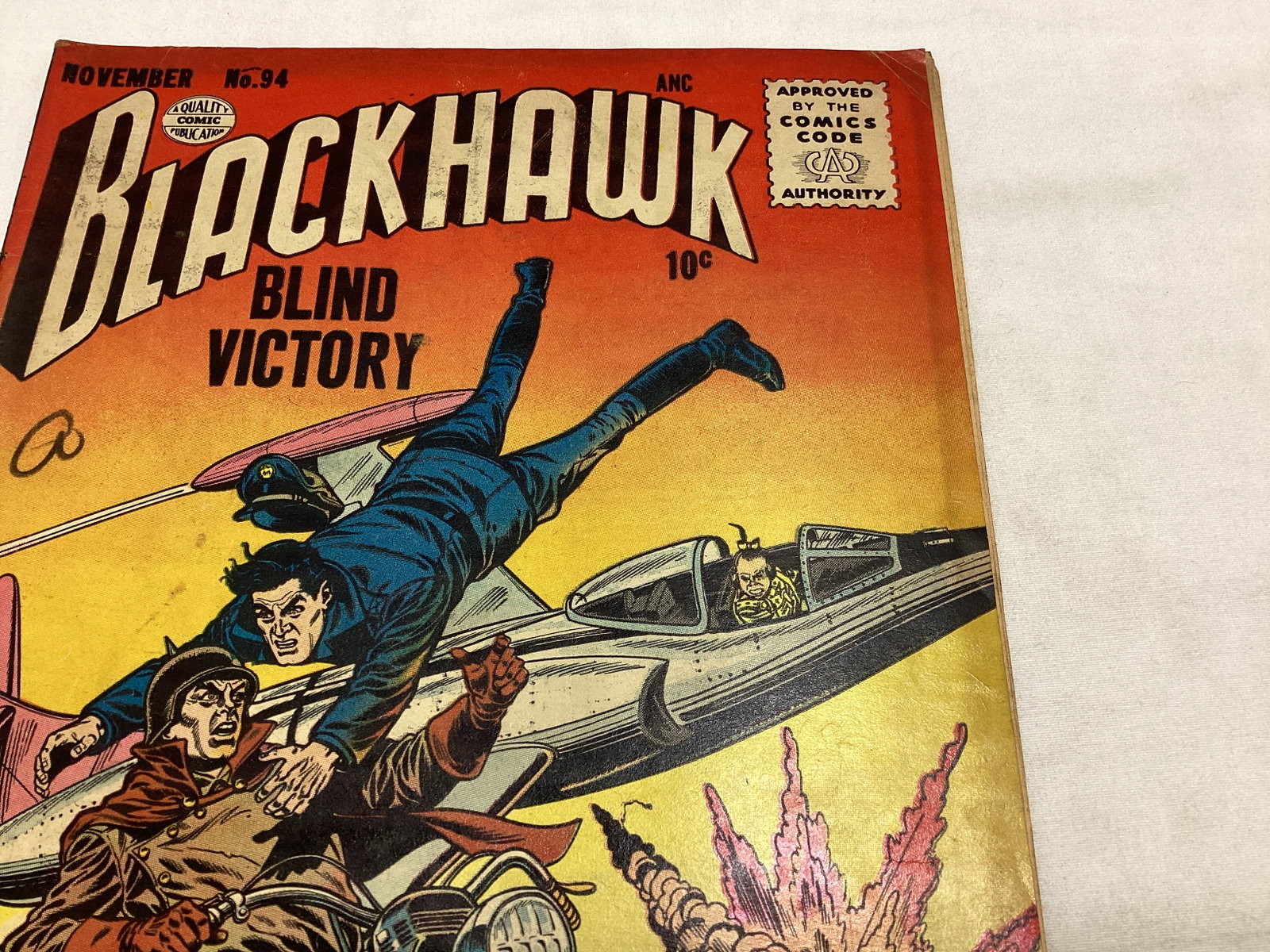 Blackhawk 94 Quality Comic Book - 3