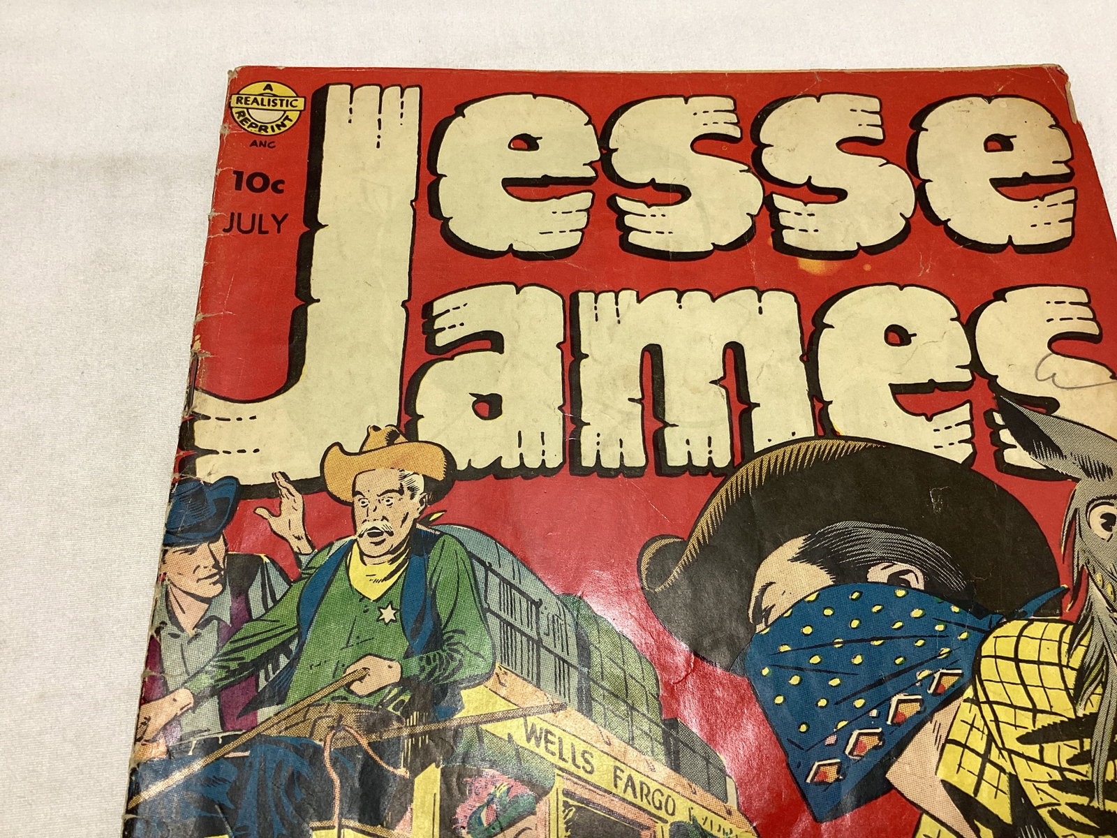 Jesse James 1 Realistic Reprint Comic Book - 2